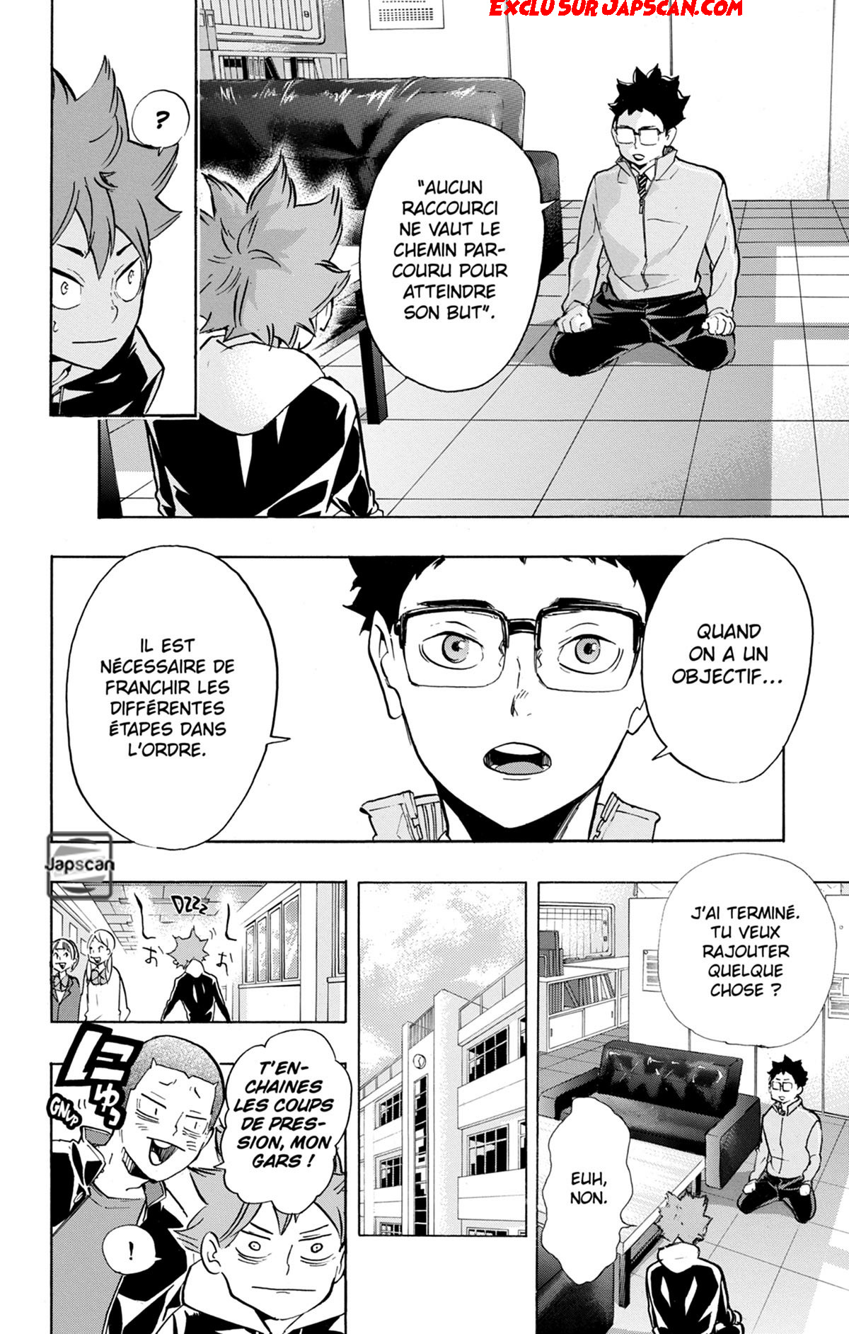 Read Haikyuu FRANCAIS Manga Online