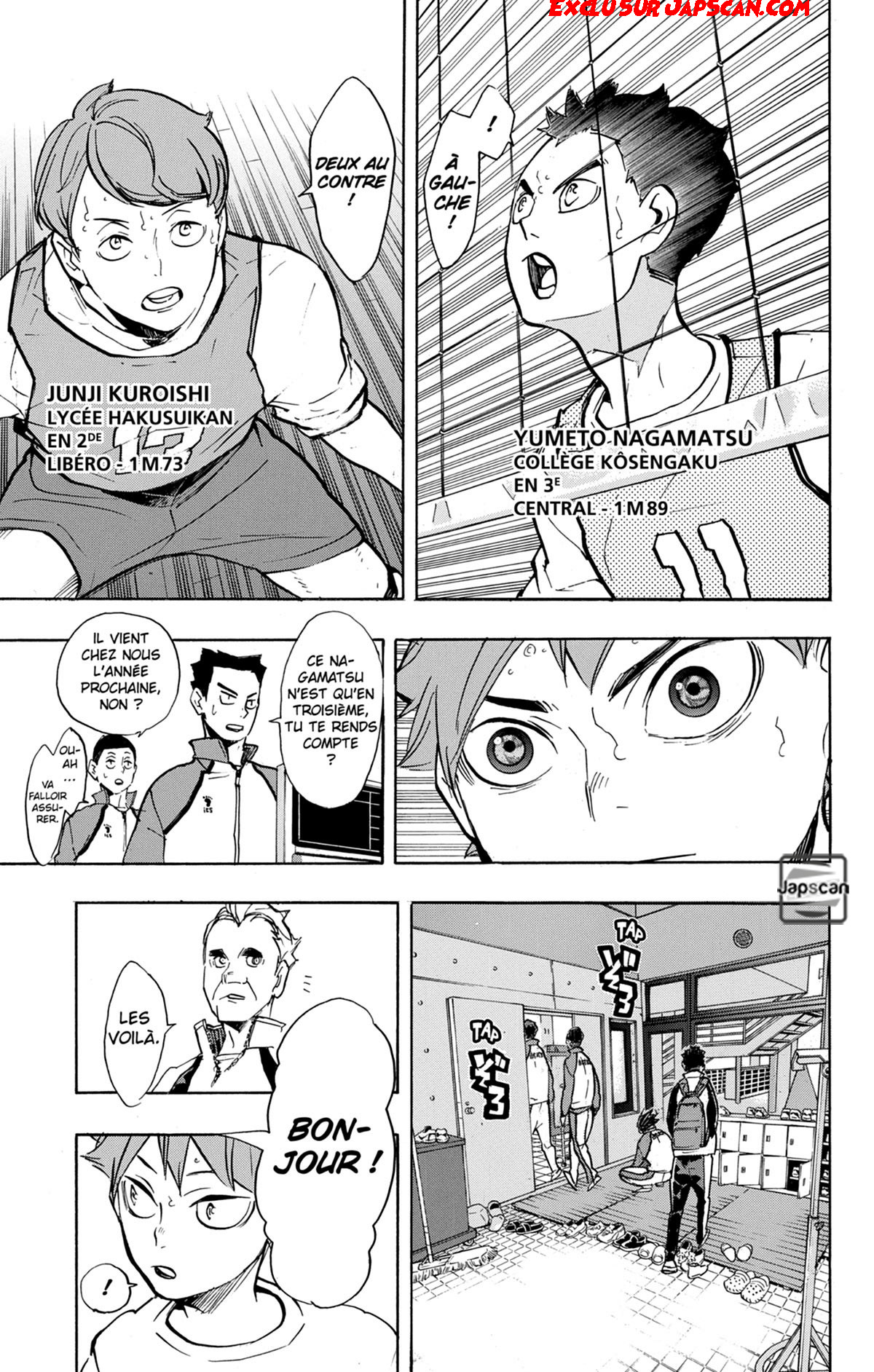 Read Haikyuu FRANCAIS Manga Online
