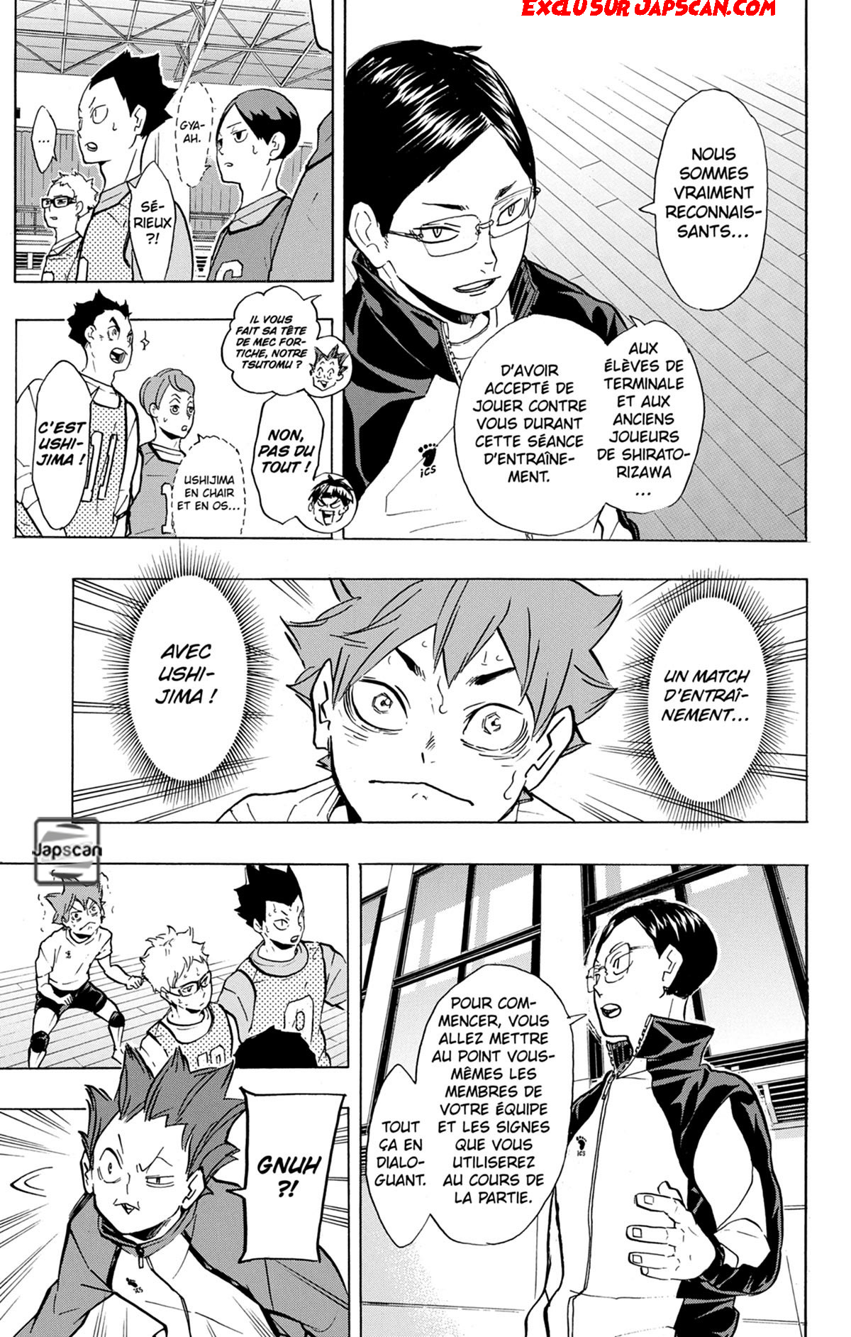 Read Haikyuu FRANCAIS Manga Online