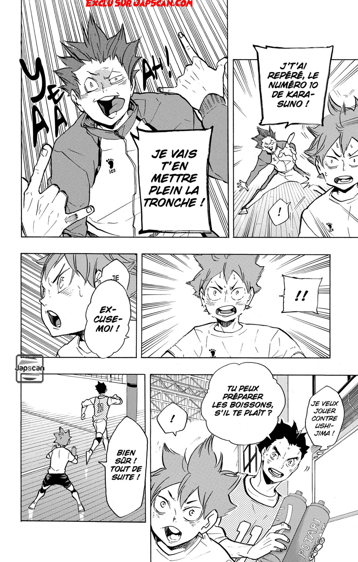 Read Haikyuu FRANCAIS Manga Online