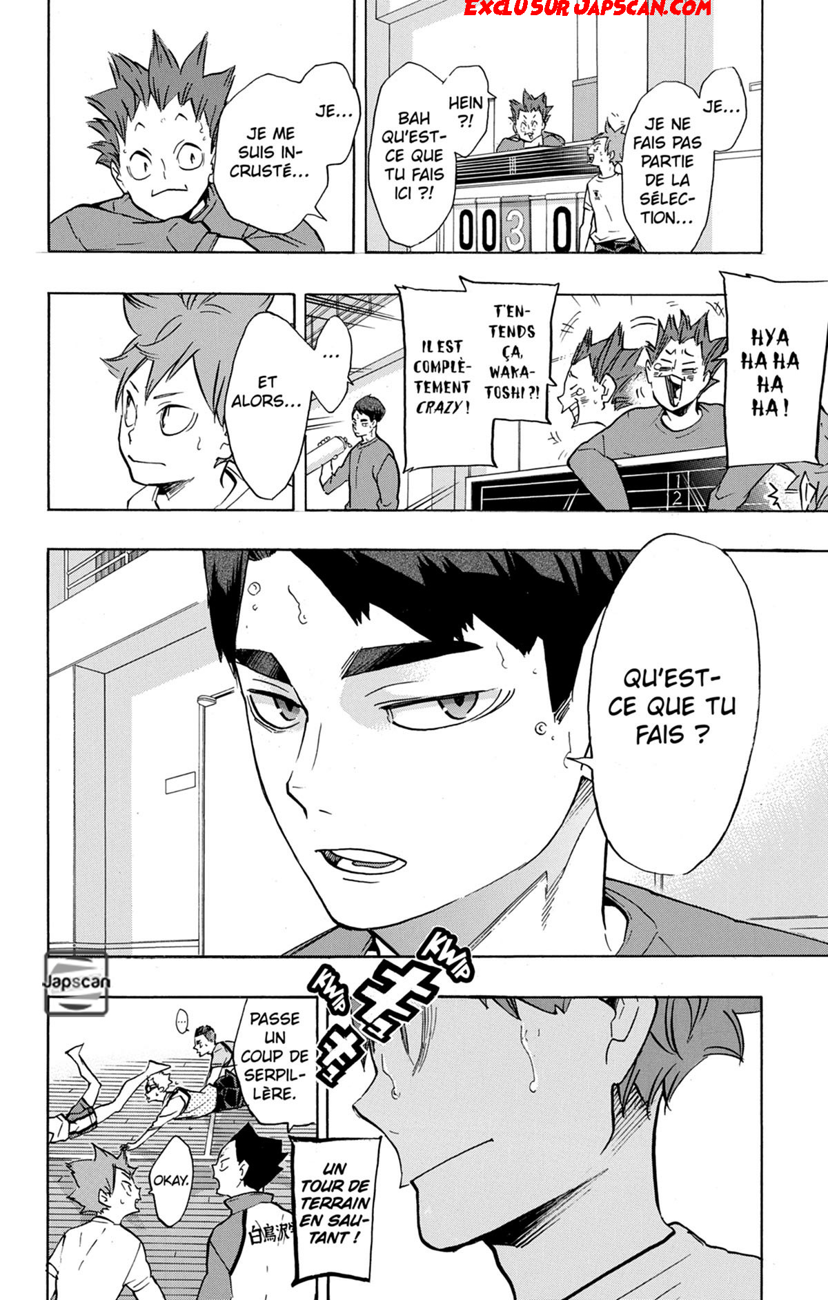Read Haikyuu FRANCAIS Manga Online