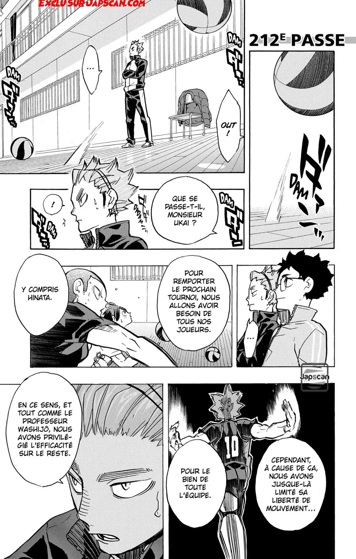 Read Haikyuu FRANCAIS Manga Online