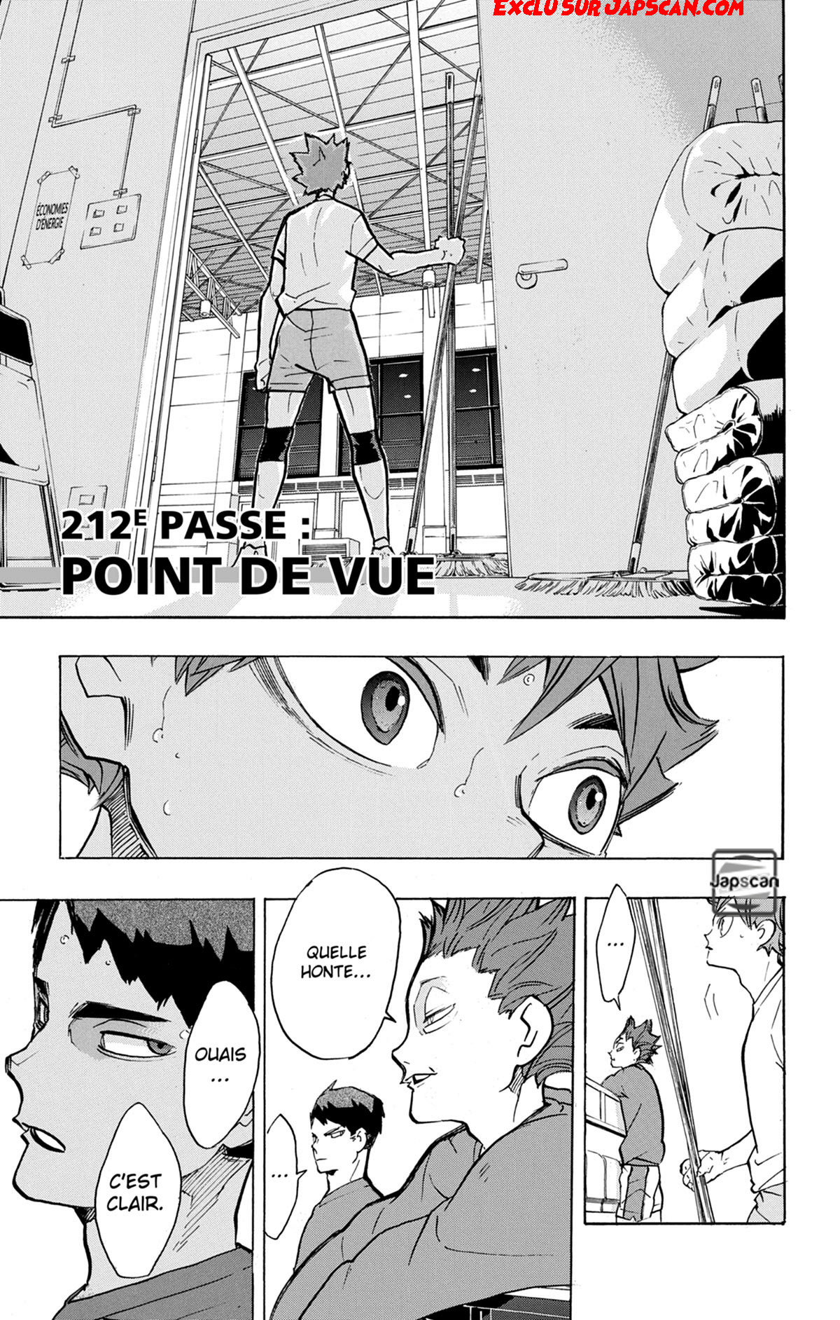 Read Haikyuu FRANCAIS Manga Online