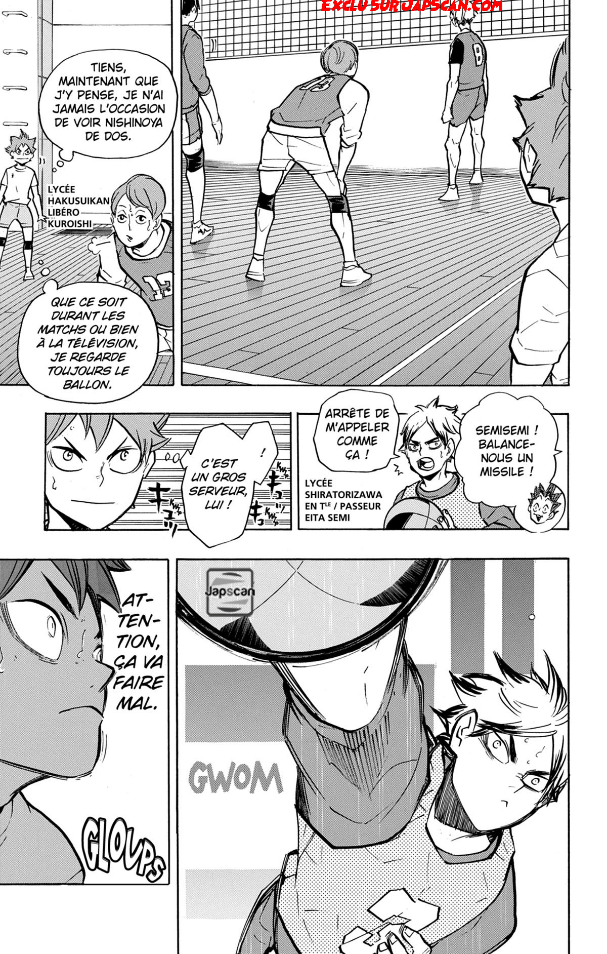 Read Haikyuu FRANCAIS Manga Online