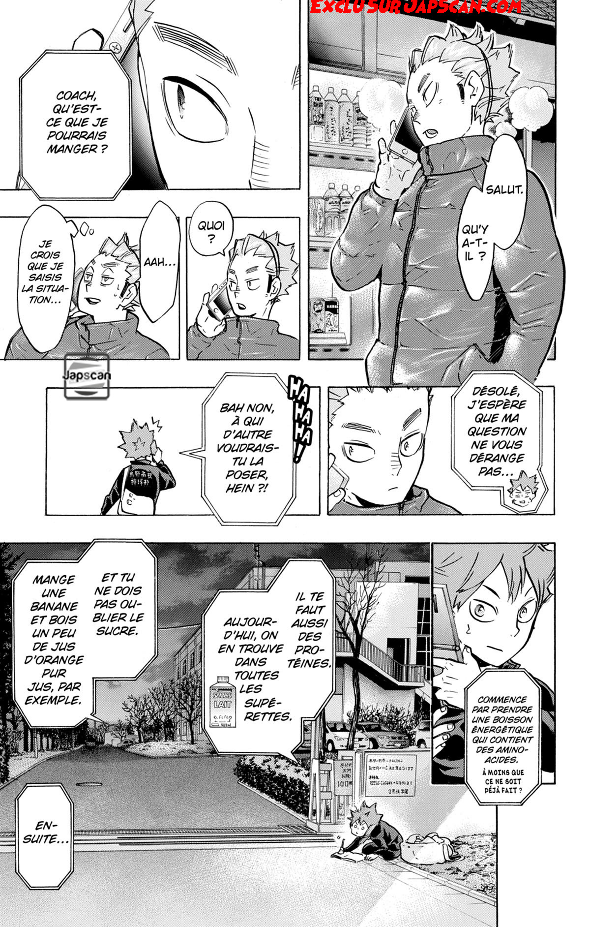 Read Haikyuu FRANCAIS Manga Online