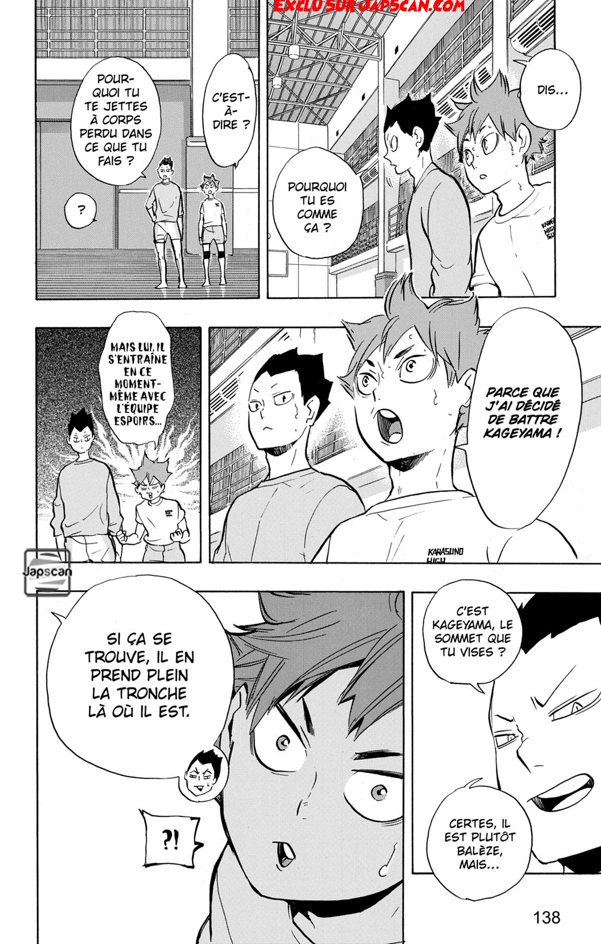 Read Haikyuu FRANCAIS Manga Online