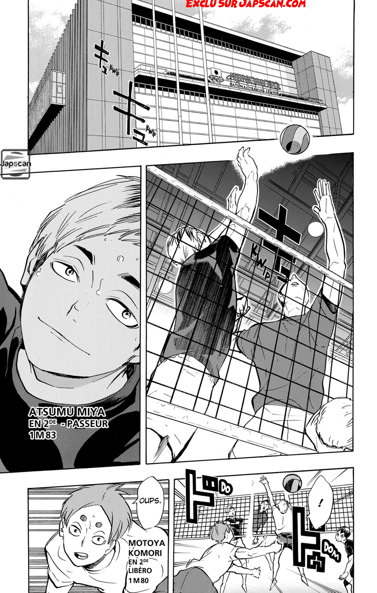 Read Haikyuu FRANCAIS Manga Online