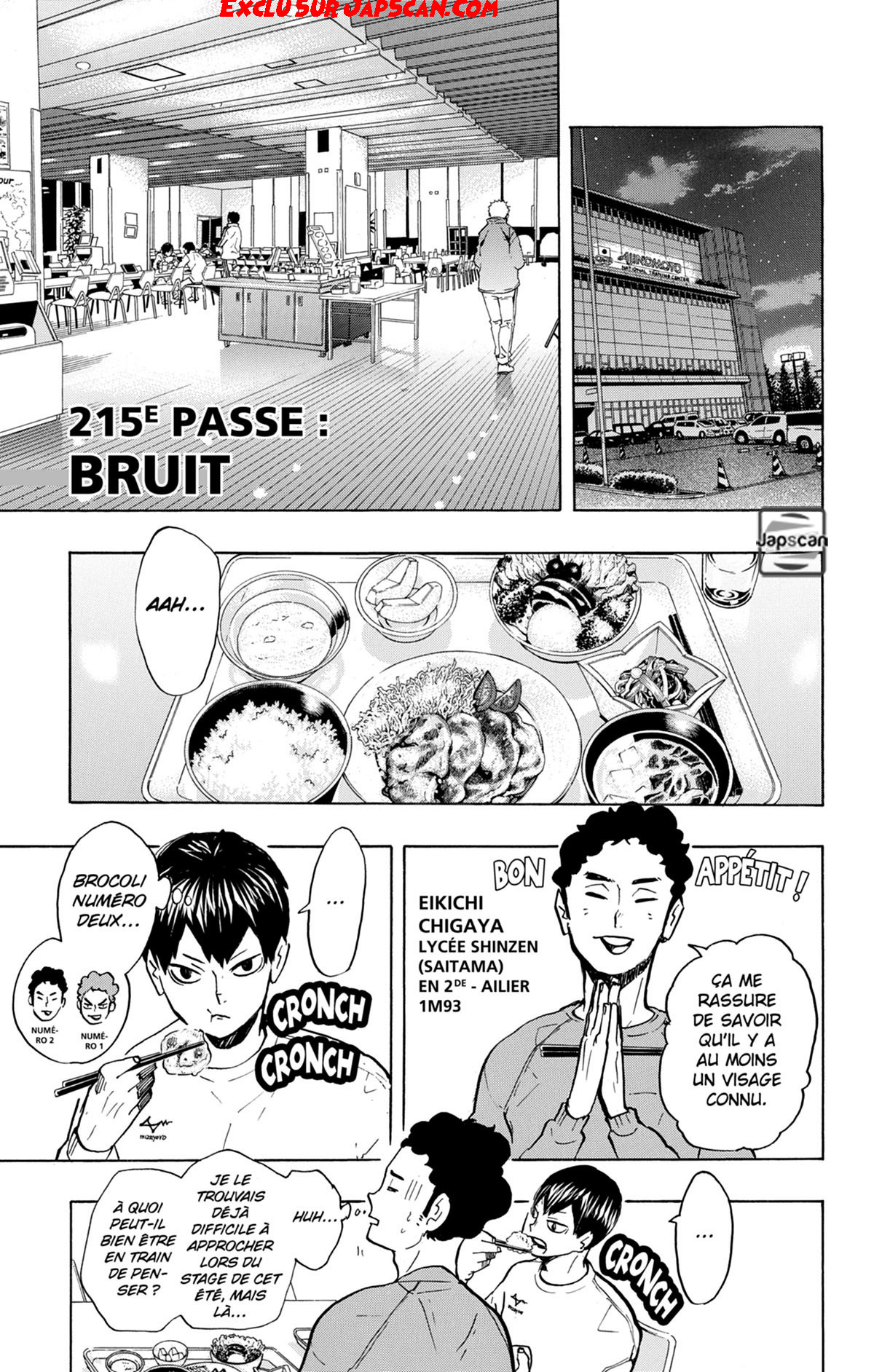 Read Haikyuu FRANCAIS Manga Online