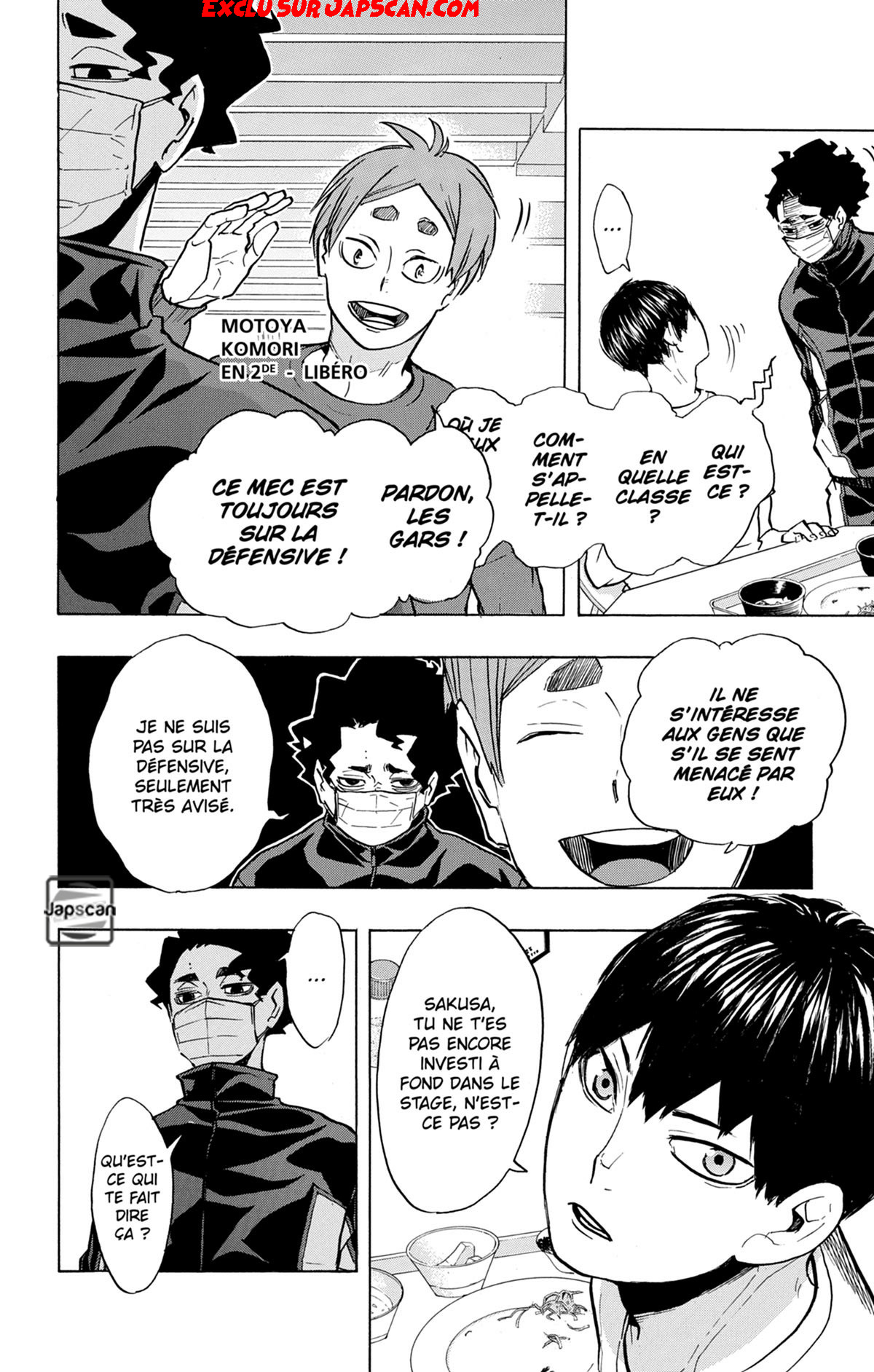 Read Haikyuu FRANCAIS Manga Online