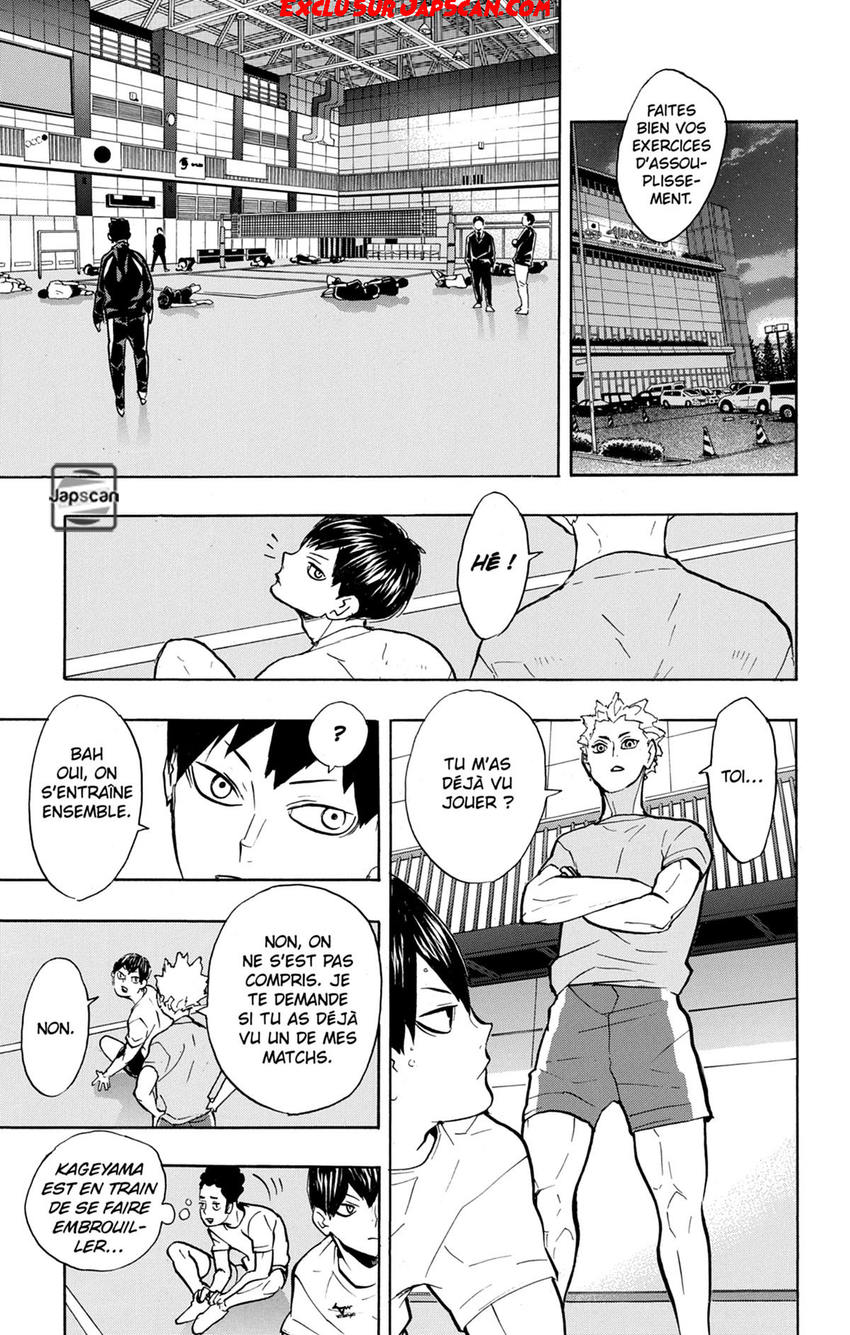 Read Haikyuu FRANCAIS Manga Online