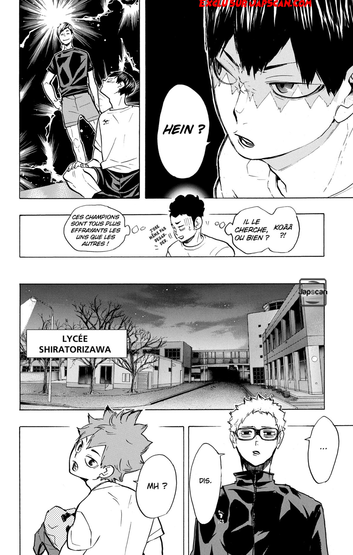 Read Haikyuu FRANCAIS Manga Online