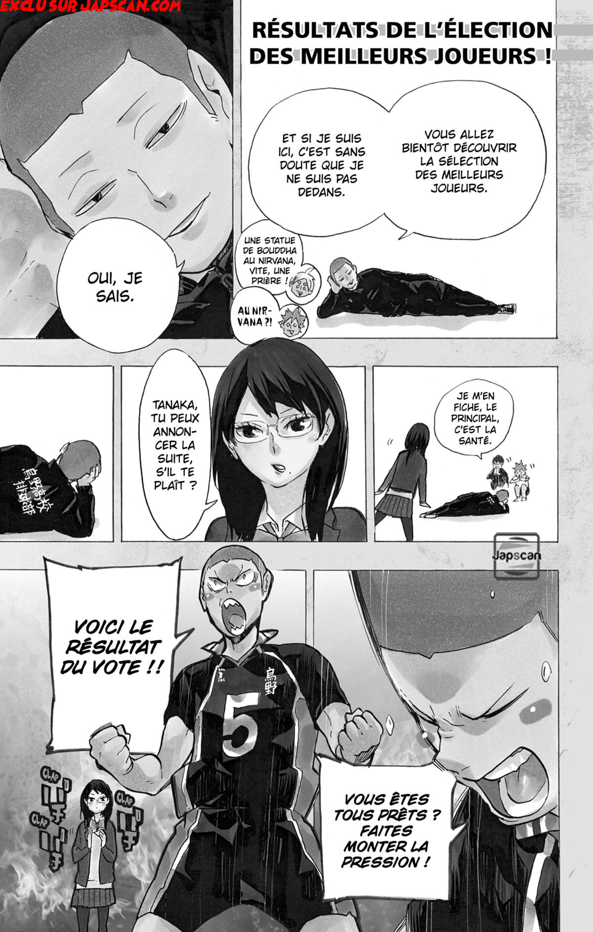 Read Haikyuu FRANCAIS Manga Online