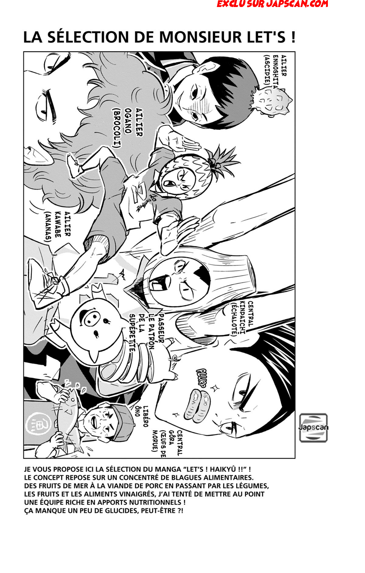 Read Haikyuu FRANCAIS Manga Online