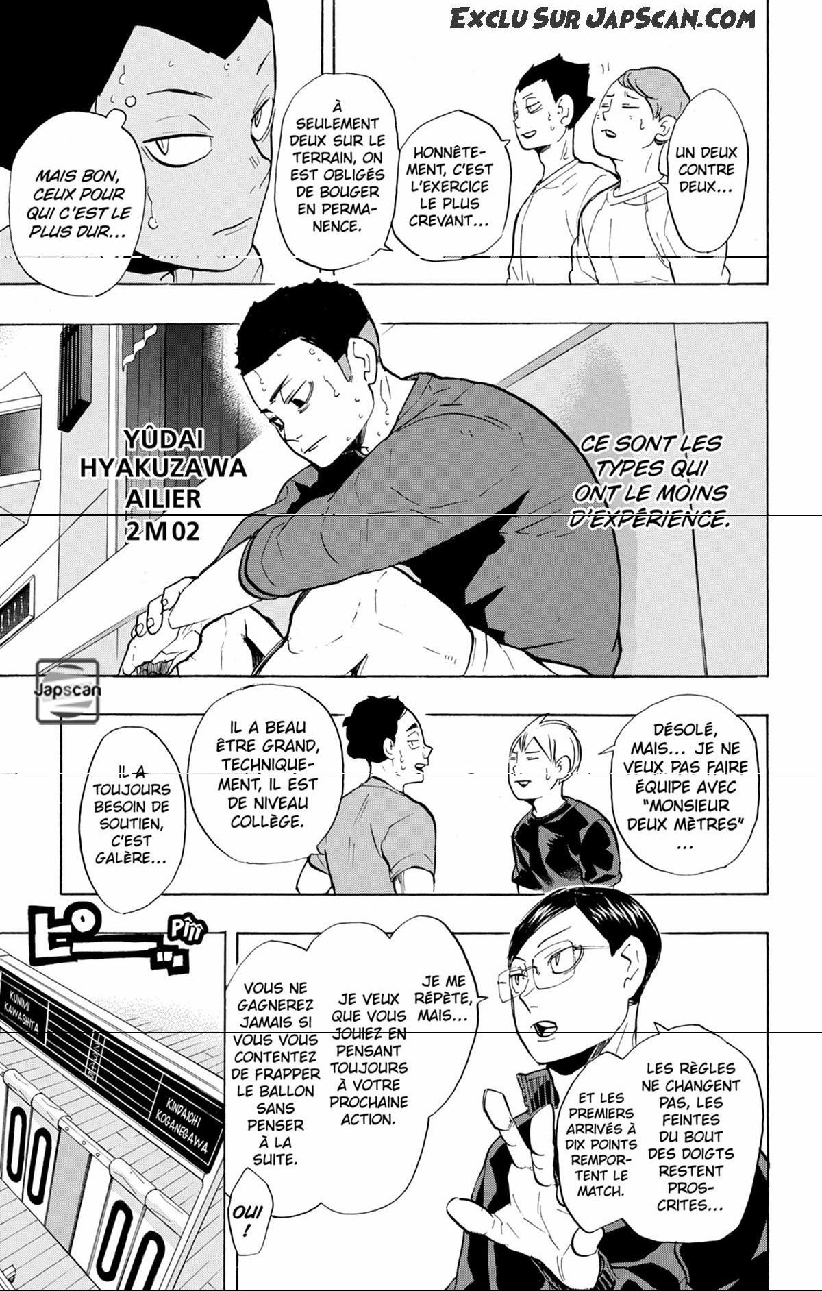 Read Haikyuu FRANCAIS Manga Online