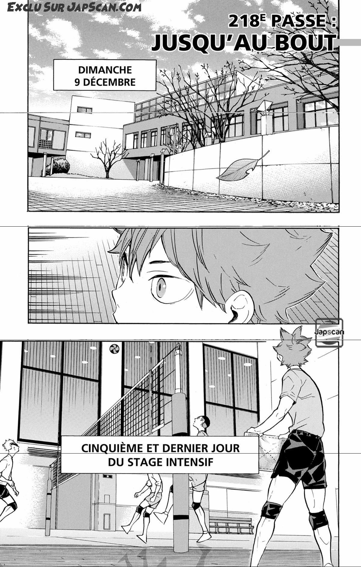 Read Haikyuu FRANCAIS Manga Online
