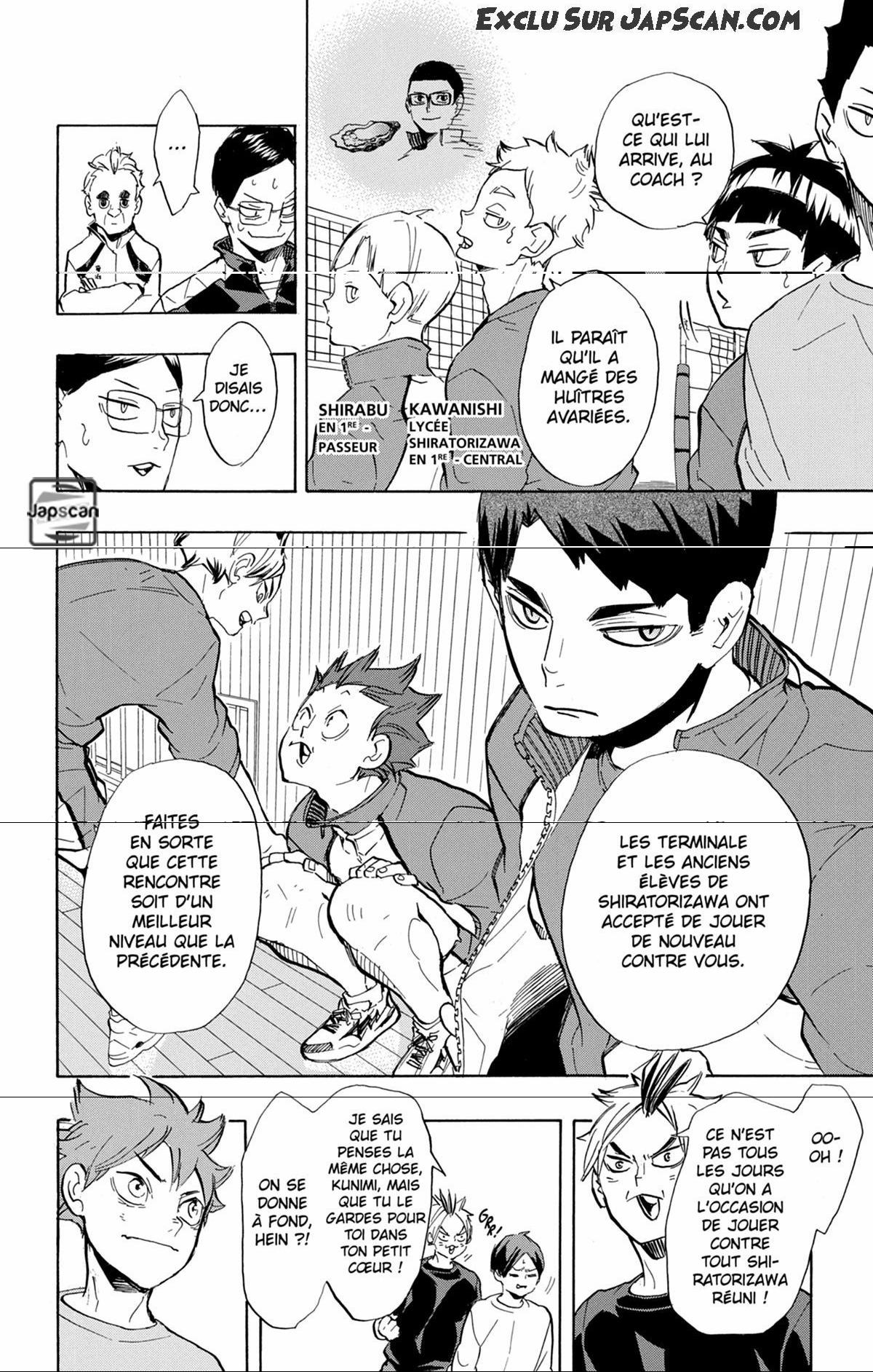 Read Haikyuu FRANCAIS Manga Online
