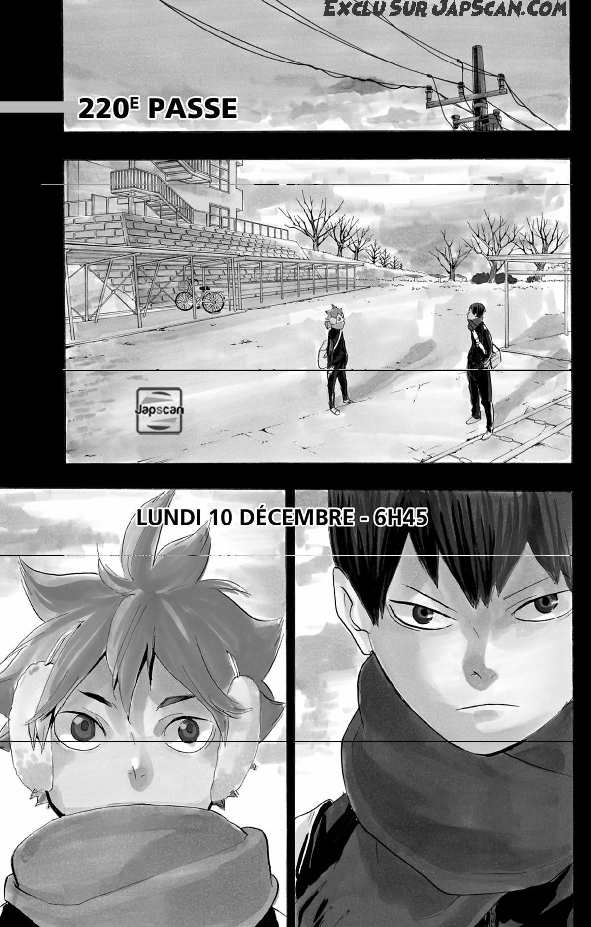 Read Haikyuu FRANCAIS Manga Online