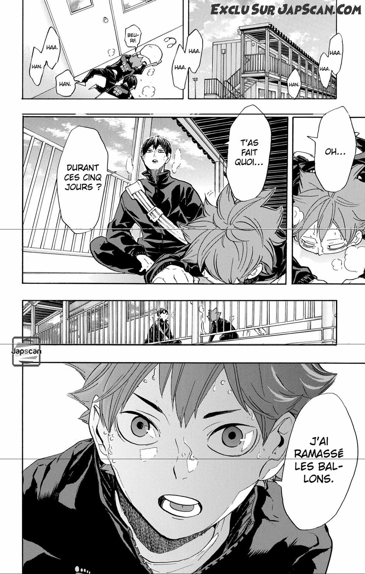 Read Haikyuu FRANCAIS Manga Online