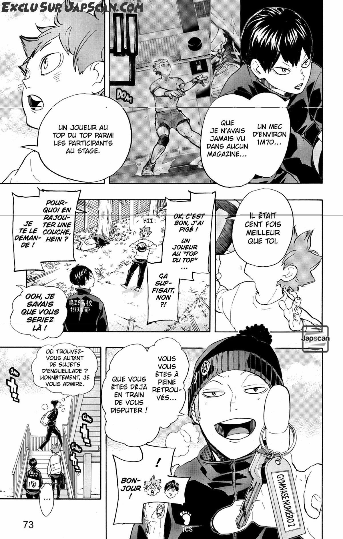 Read Haikyuu FRANCAIS Manga Online