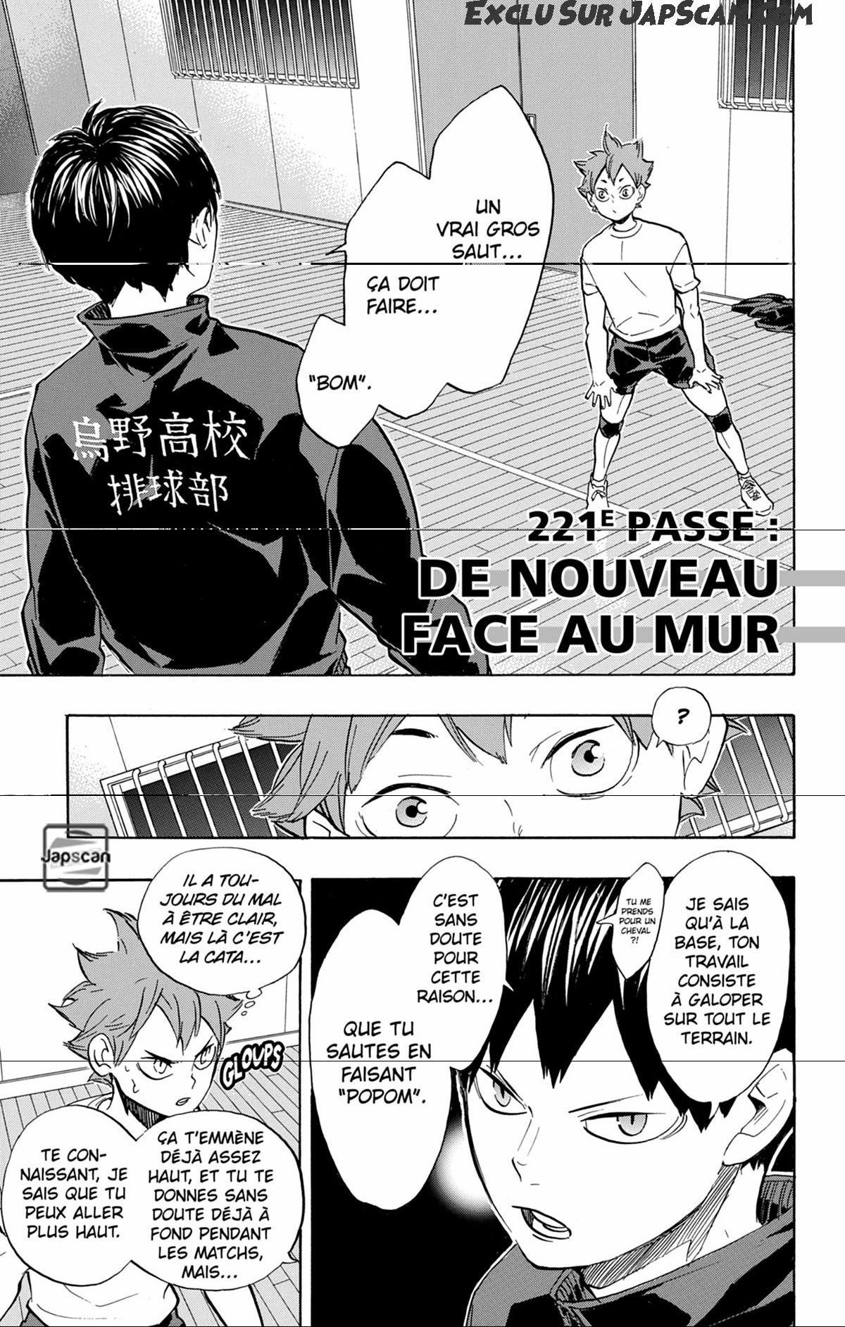 Read Haikyuu FRANCAIS Manga Online