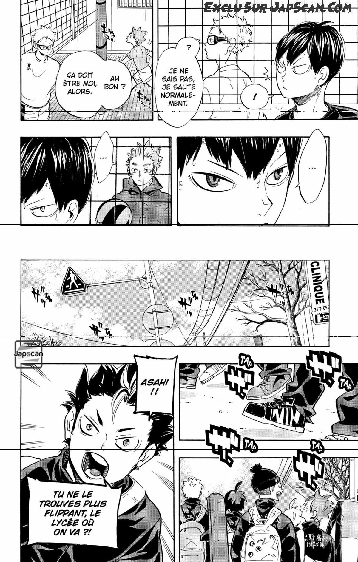 Read Haikyuu FRANCAIS Manga Online