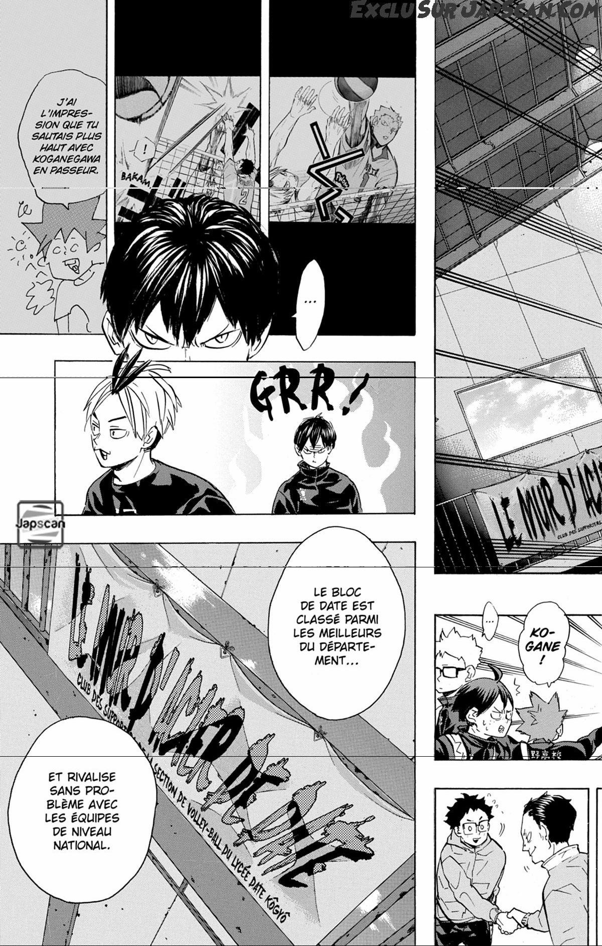 Read Haikyuu FRANCAIS Manga Online
