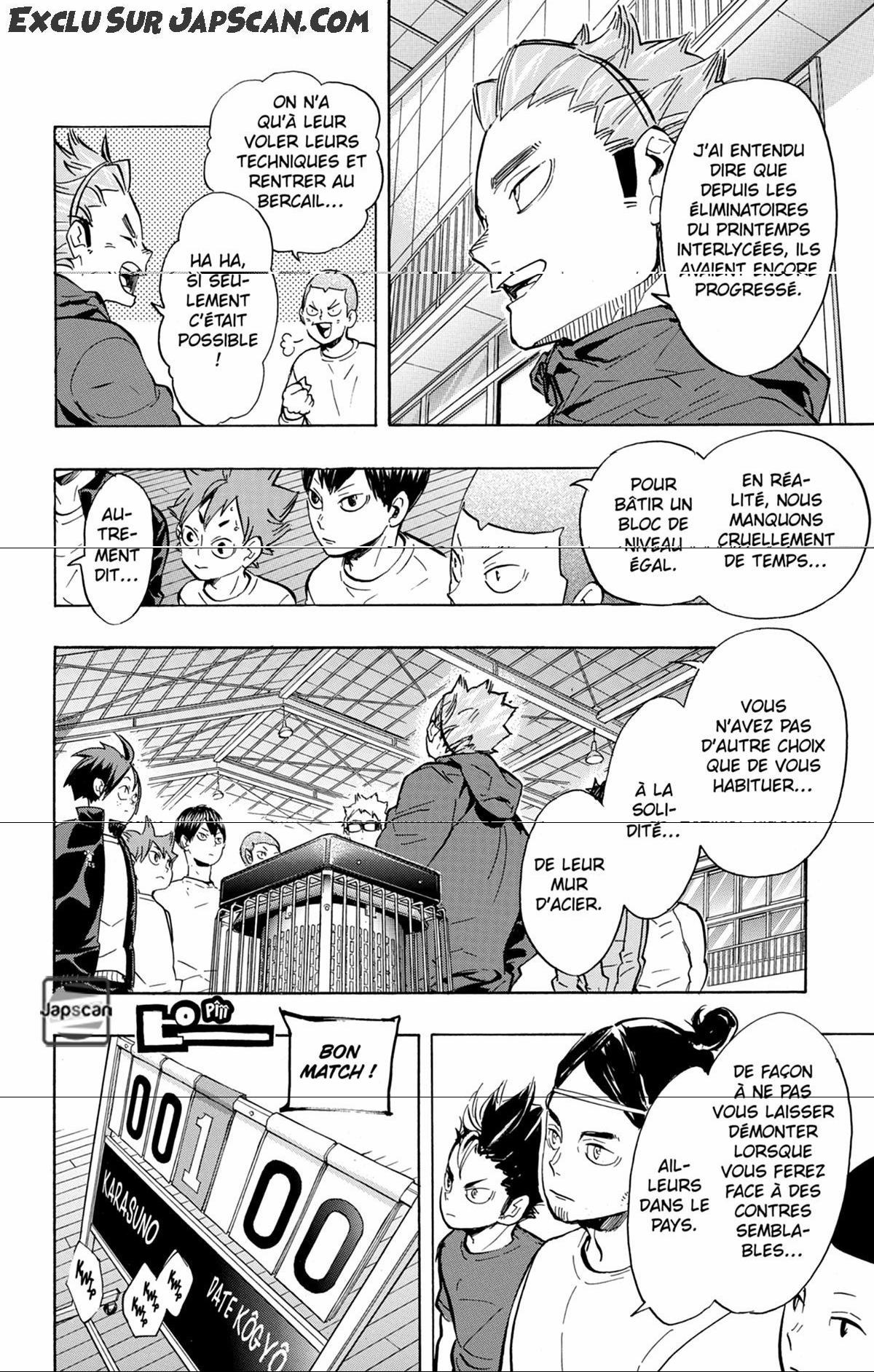 Read Haikyuu FRANCAIS Manga Online