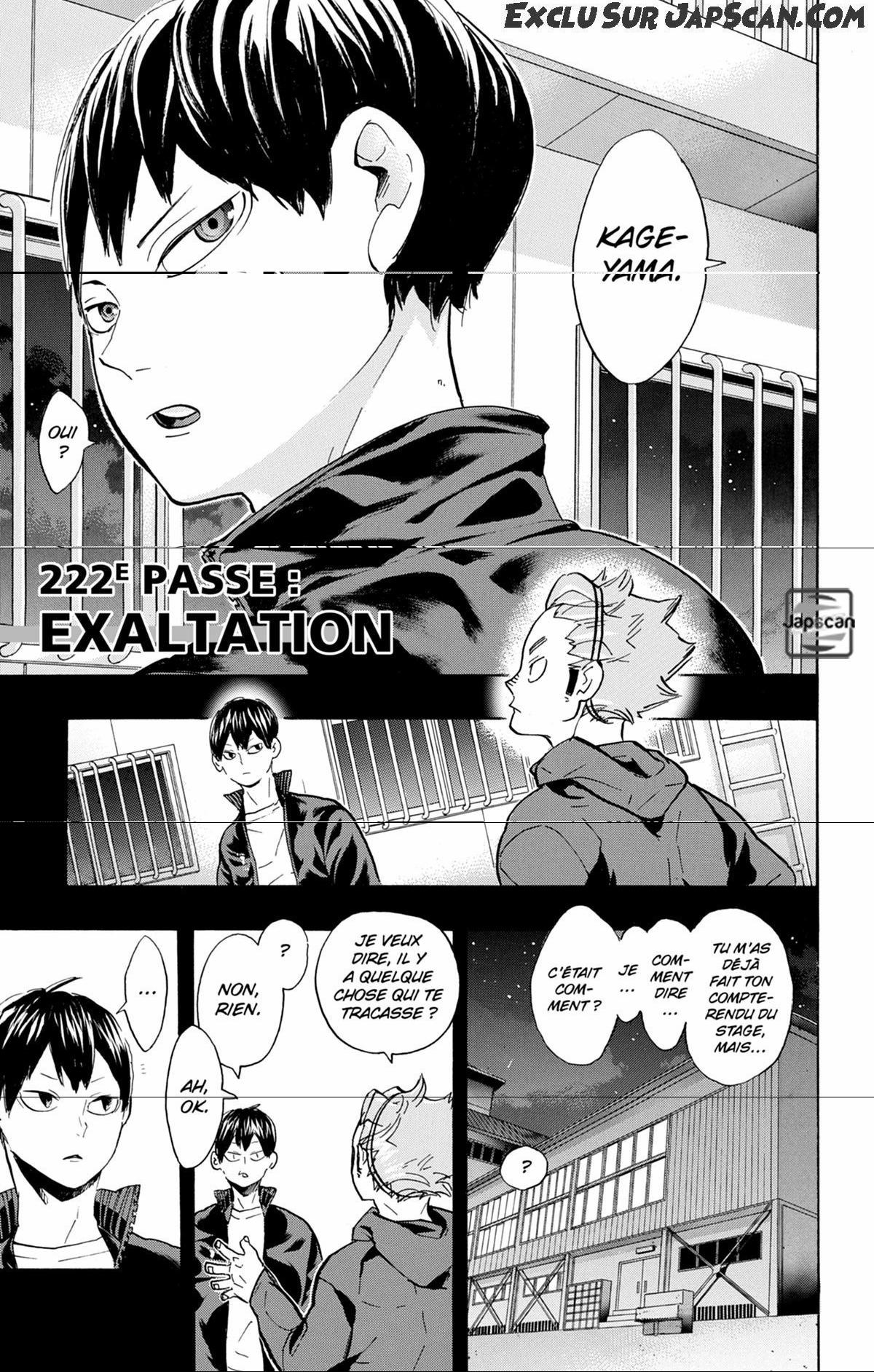 Read Haikyuu FRANCAIS Manga Online