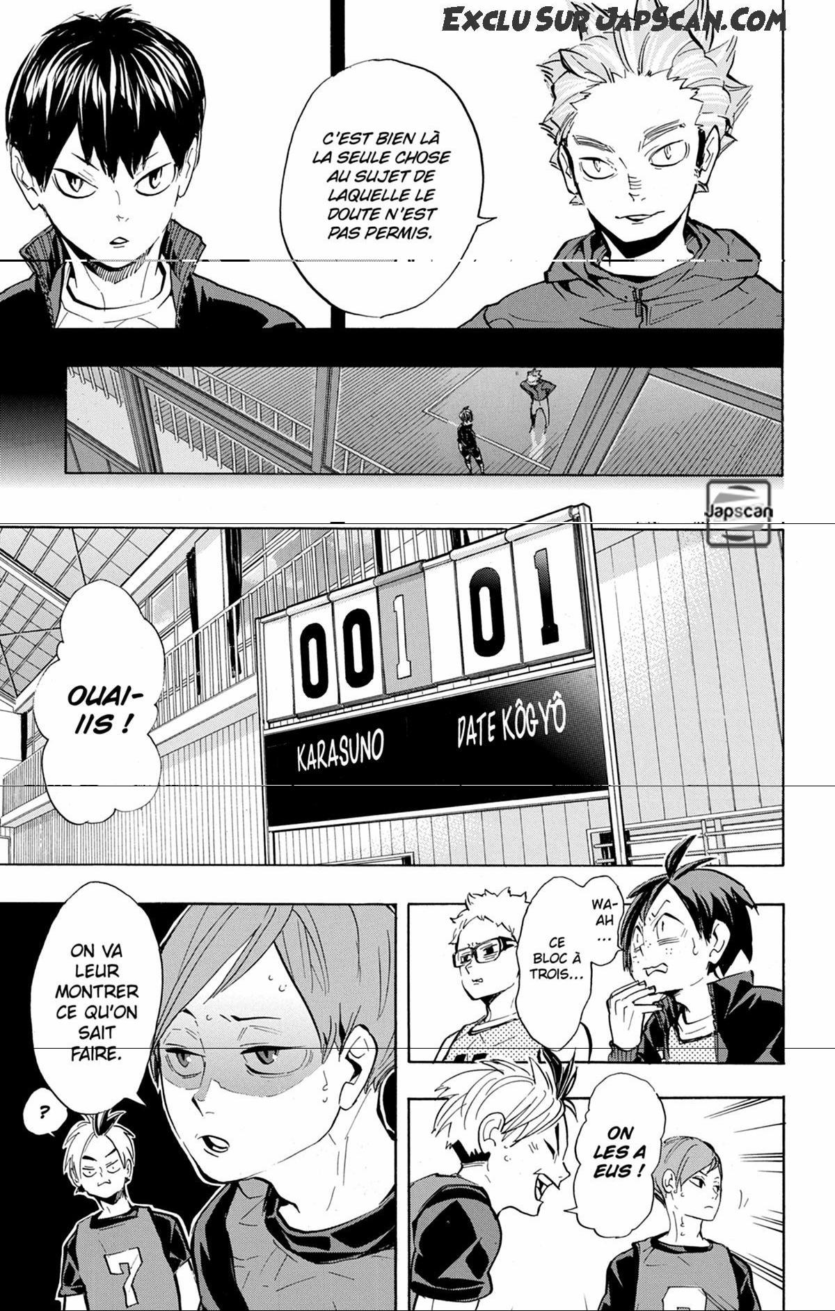 Read Haikyuu FRANCAIS Manga Online