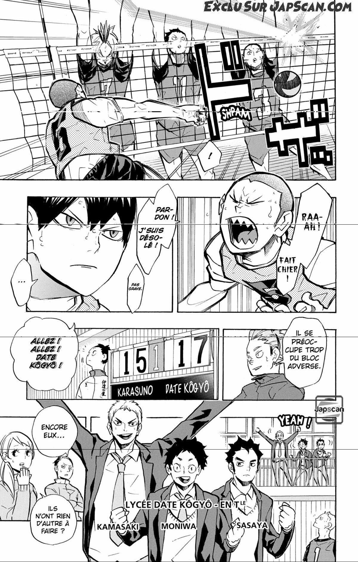 Read Haikyuu FRANCAIS Manga Online