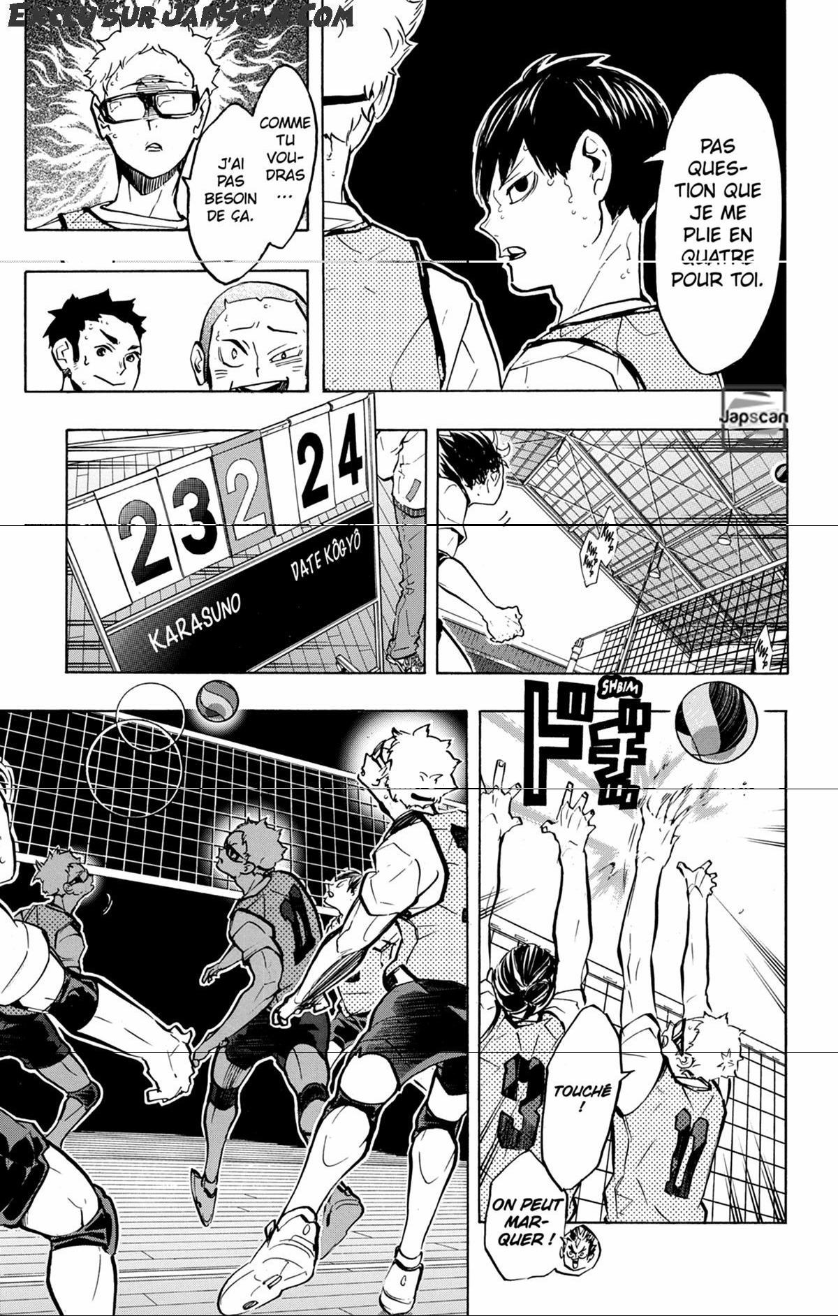 Read Haikyuu FRANCAIS Manga Online