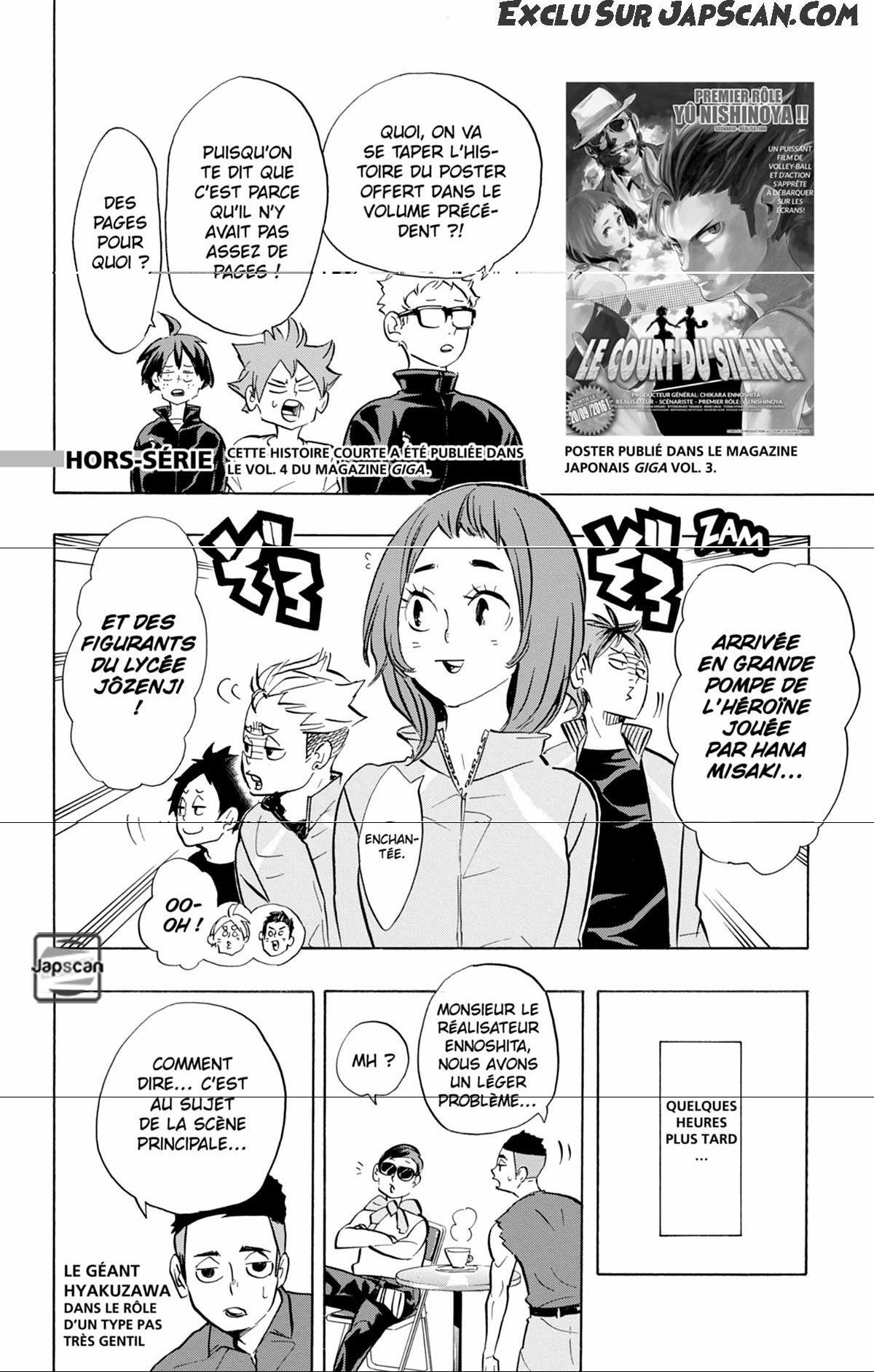 Read Haikyuu FRANCAIS Manga Online