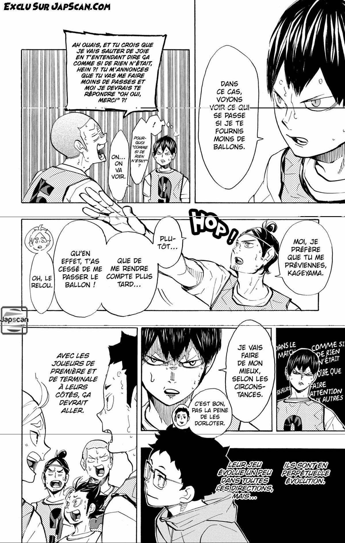 Read Haikyuu FRANCAIS Manga Online