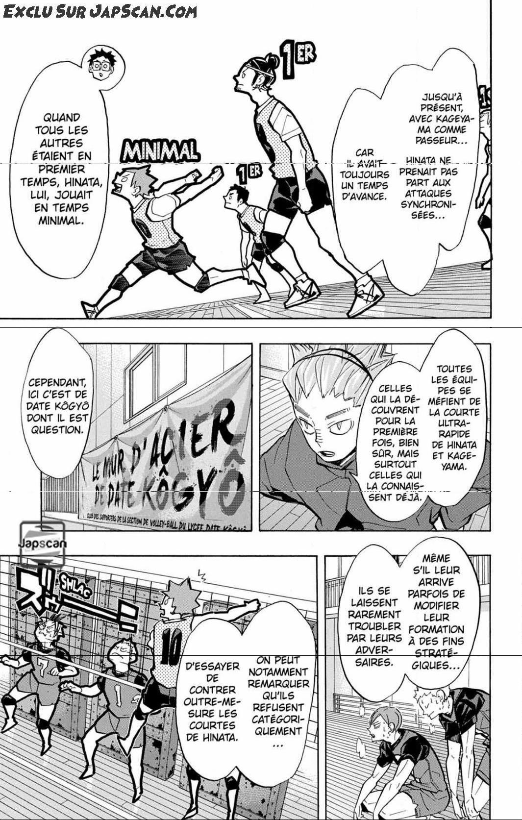 Read Haikyuu FRANCAIS Manga Online