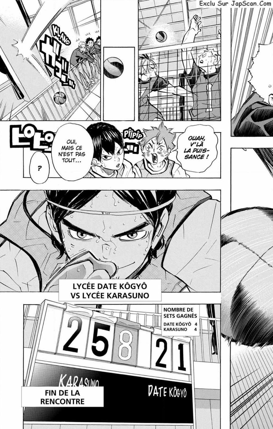 Read Haikyuu FRANCAIS Manga Online