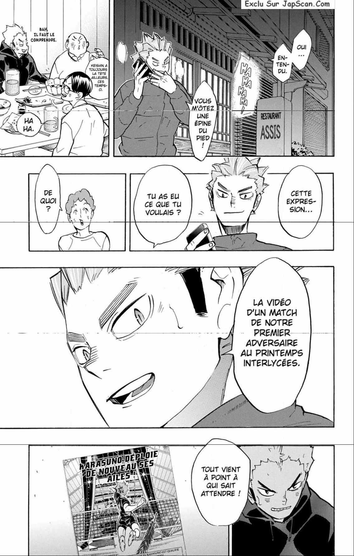 Read Haikyuu FRANCAIS Manga Online
