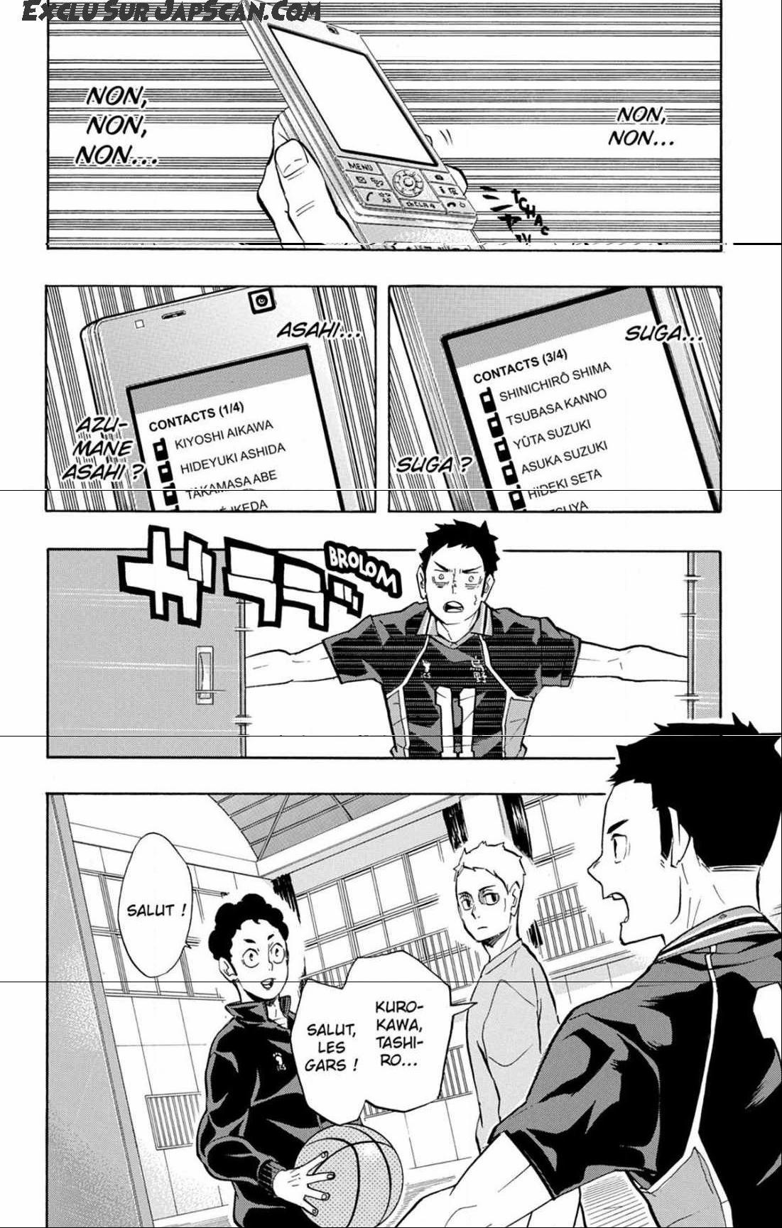 Read Haikyuu FRANCAIS Manga Online
