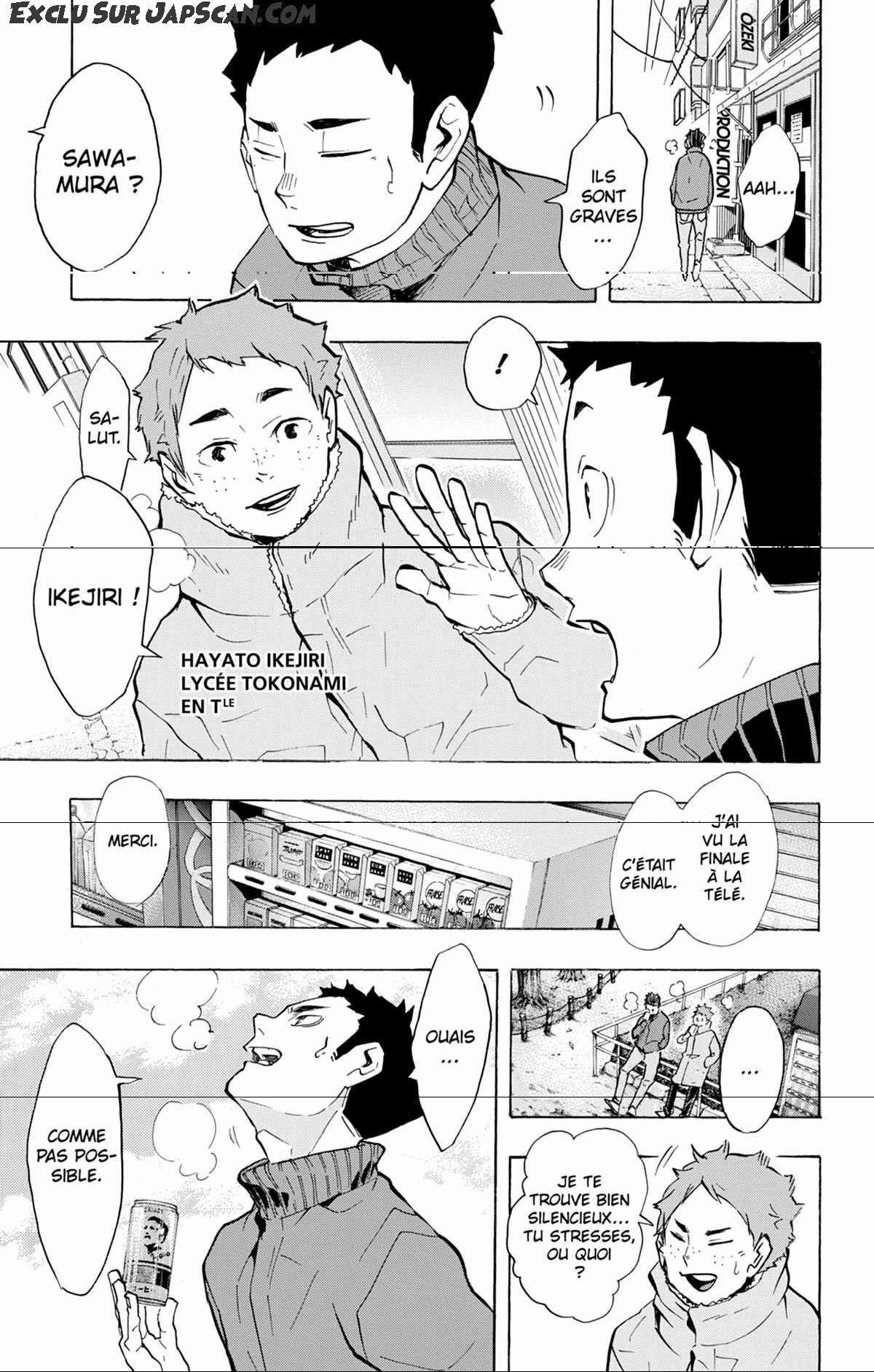 Read Haikyuu FRANCAIS Manga Online