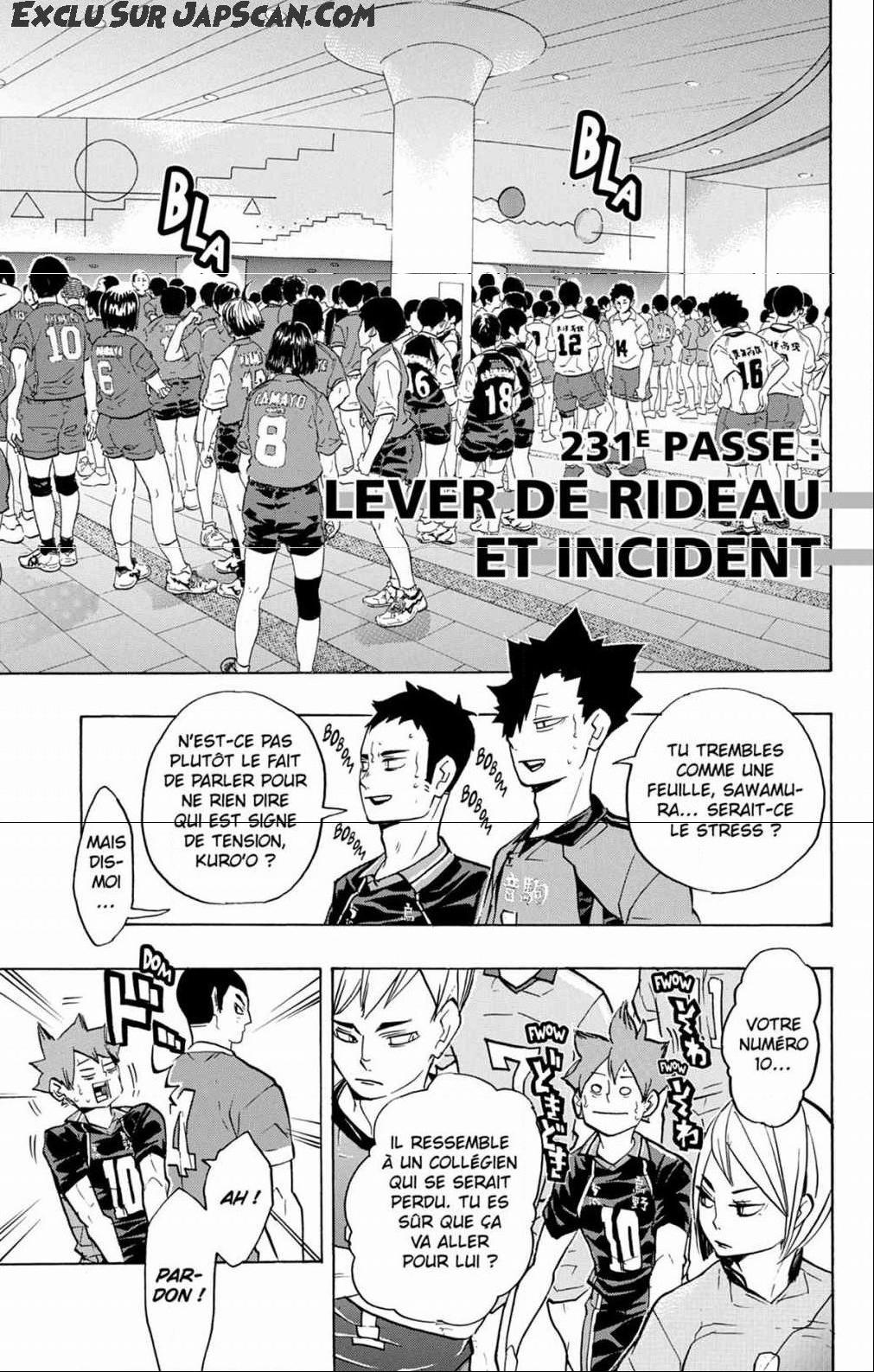 Read Haikyuu FRANCAIS Manga Online