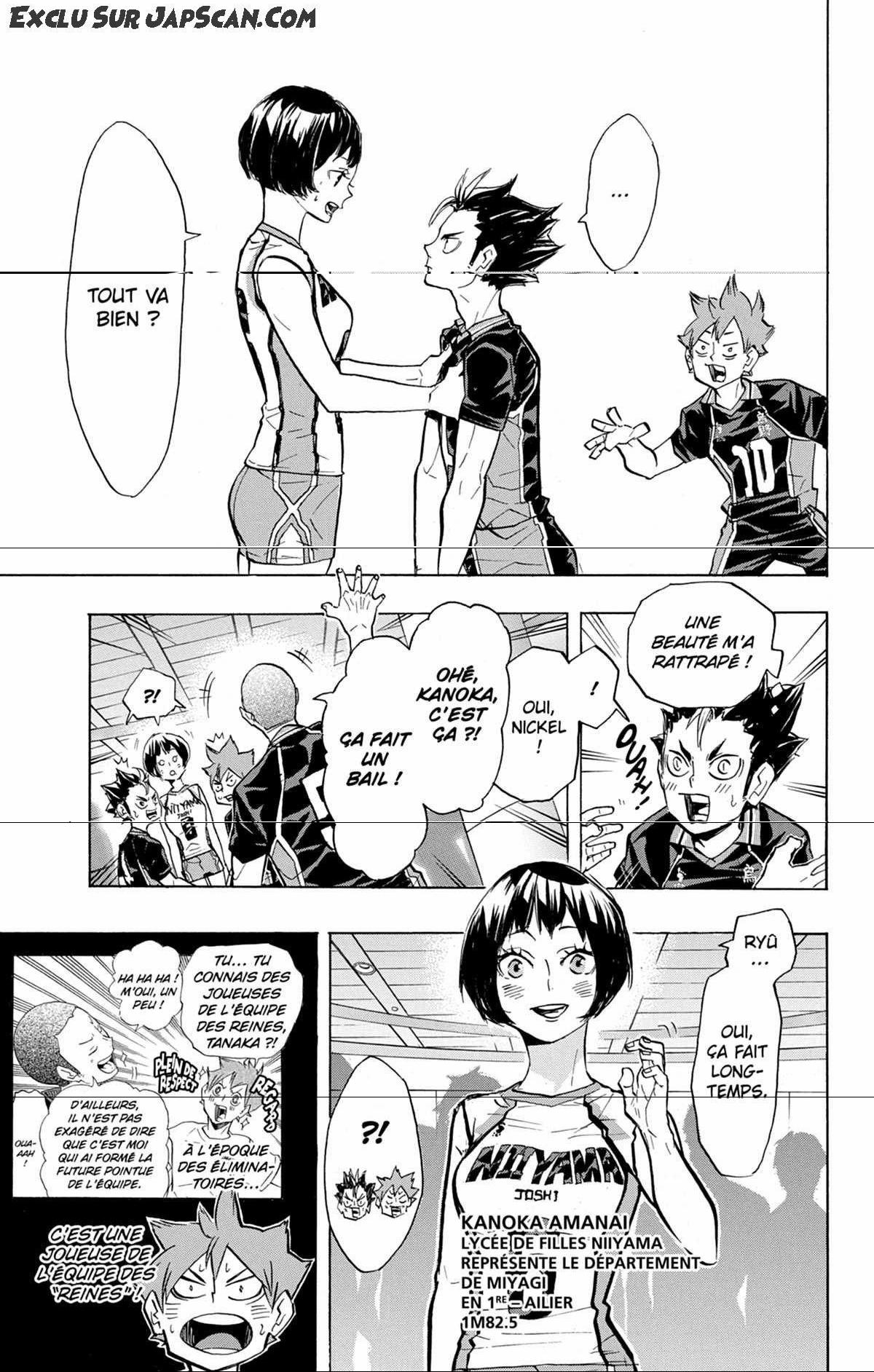 Read Haikyuu FRANCAIS Manga Online