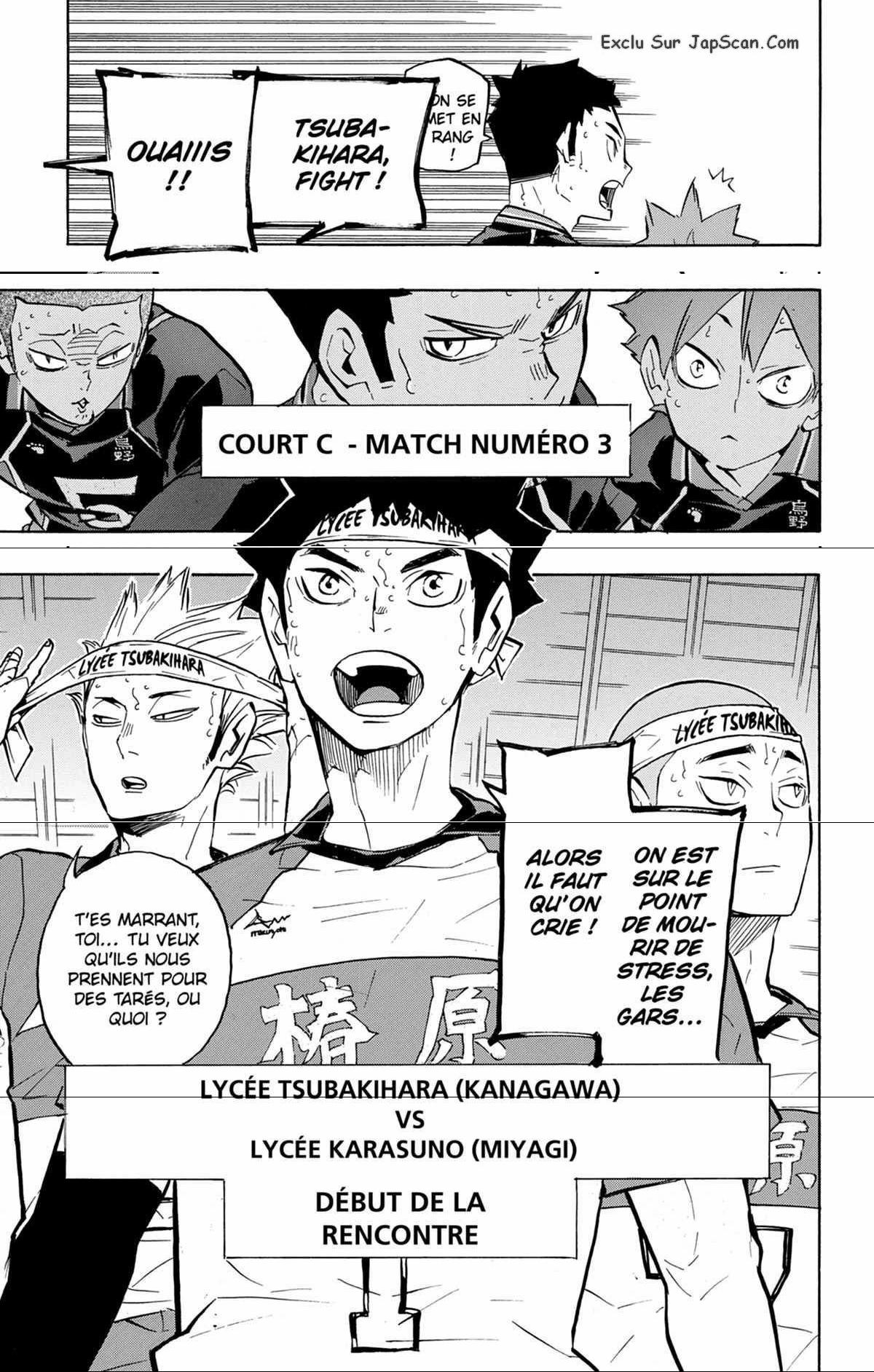 Read Haikyuu FRANCAIS Manga Online