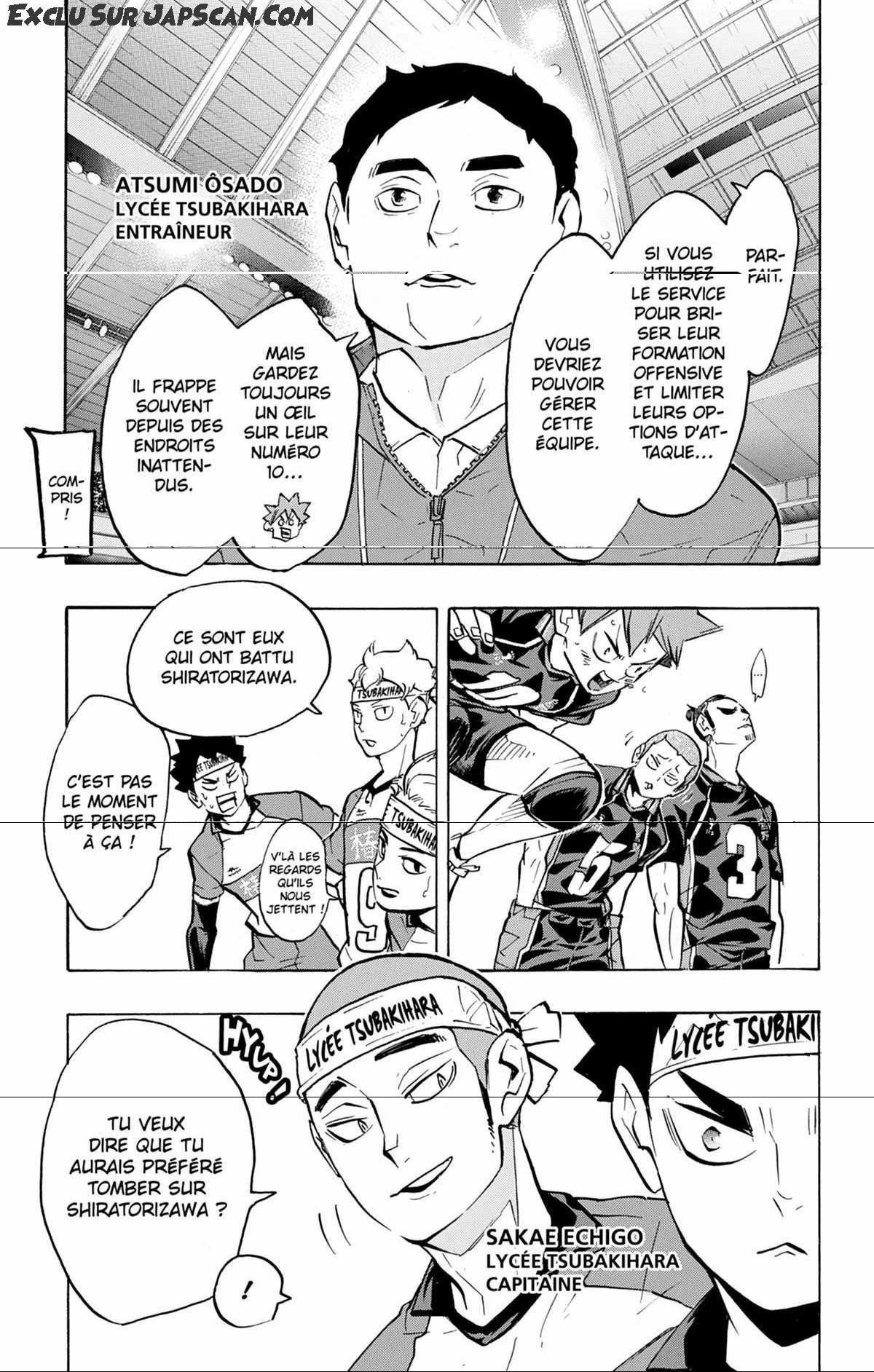 Read Haikyuu FRANCAIS Manga Online