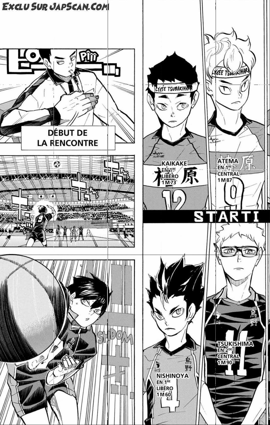 Read Haikyuu FRANCAIS Manga Online