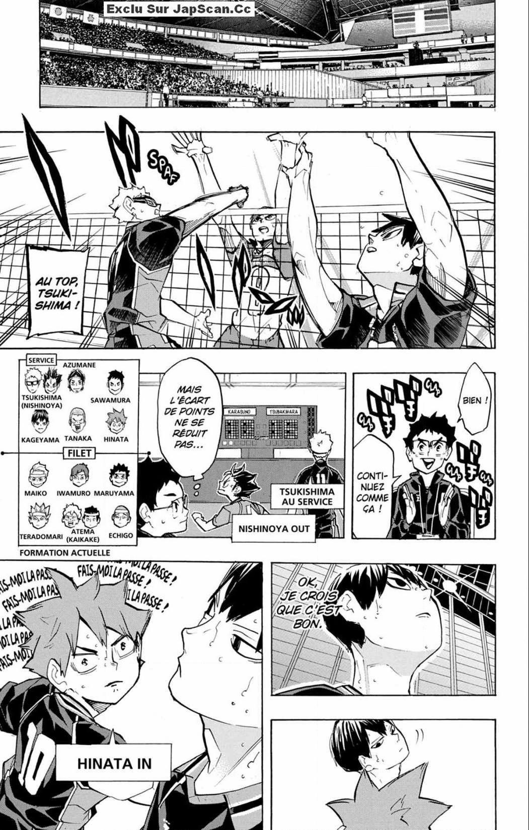Read Haikyuu FRANCAIS Manga Online