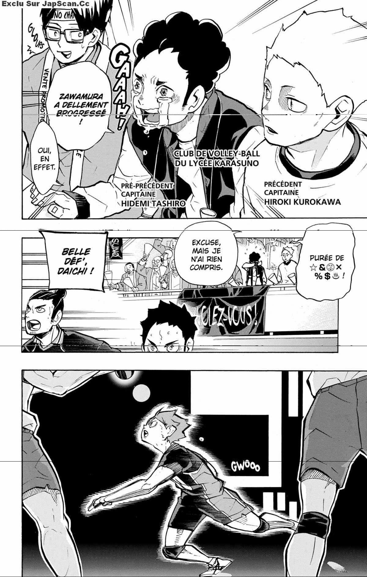 Read Haikyuu FRANCAIS Manga Online