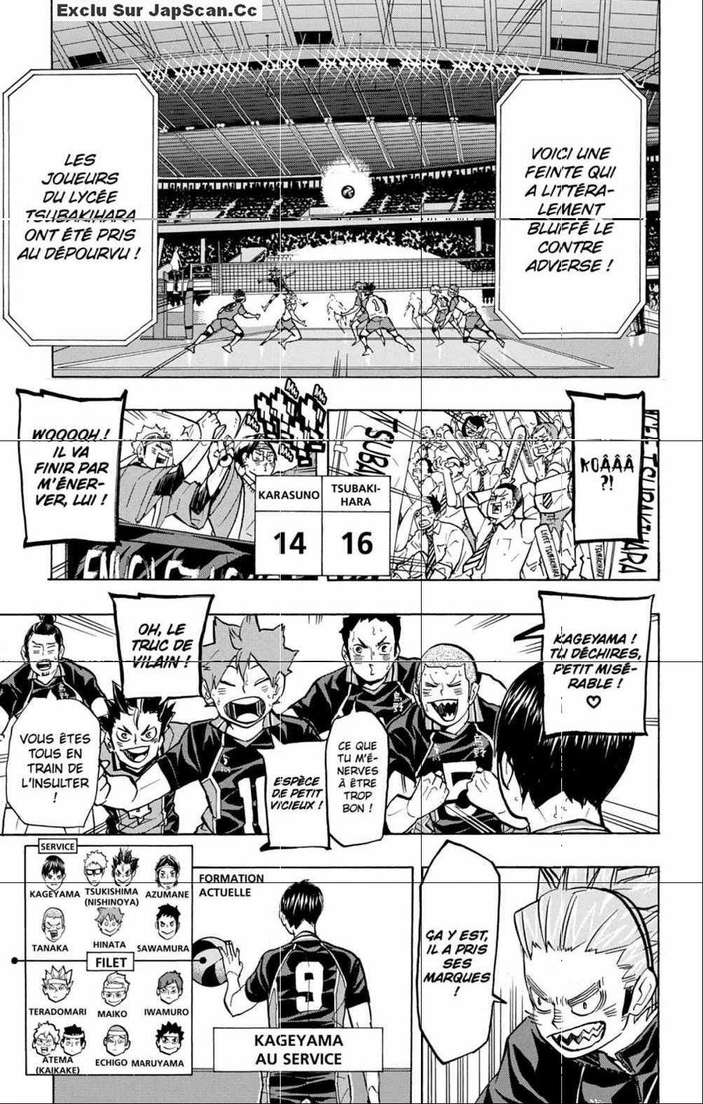 Read Haikyuu FRANCAIS Manga Online