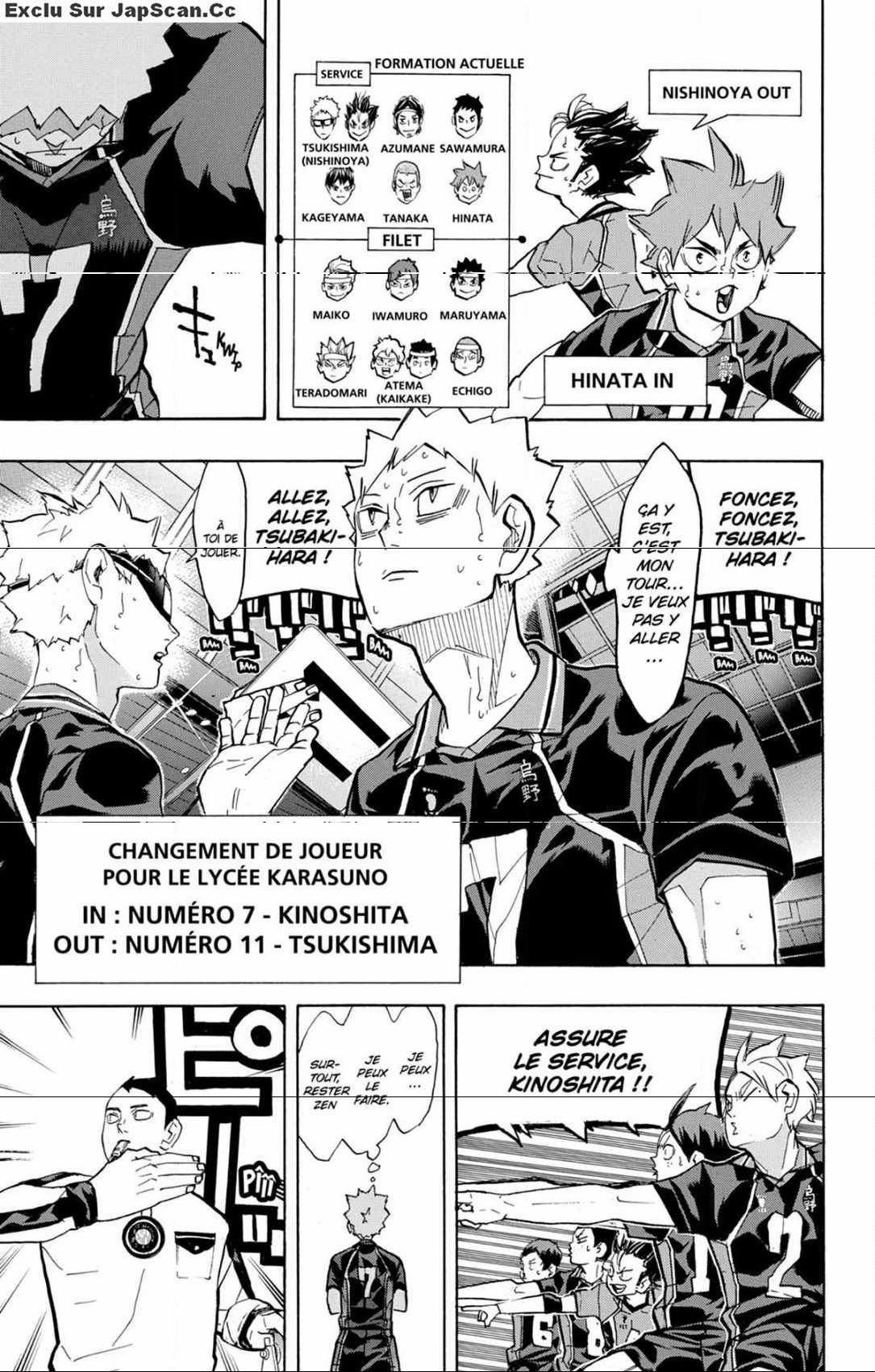 Read Haikyuu FRANCAIS Manga Online