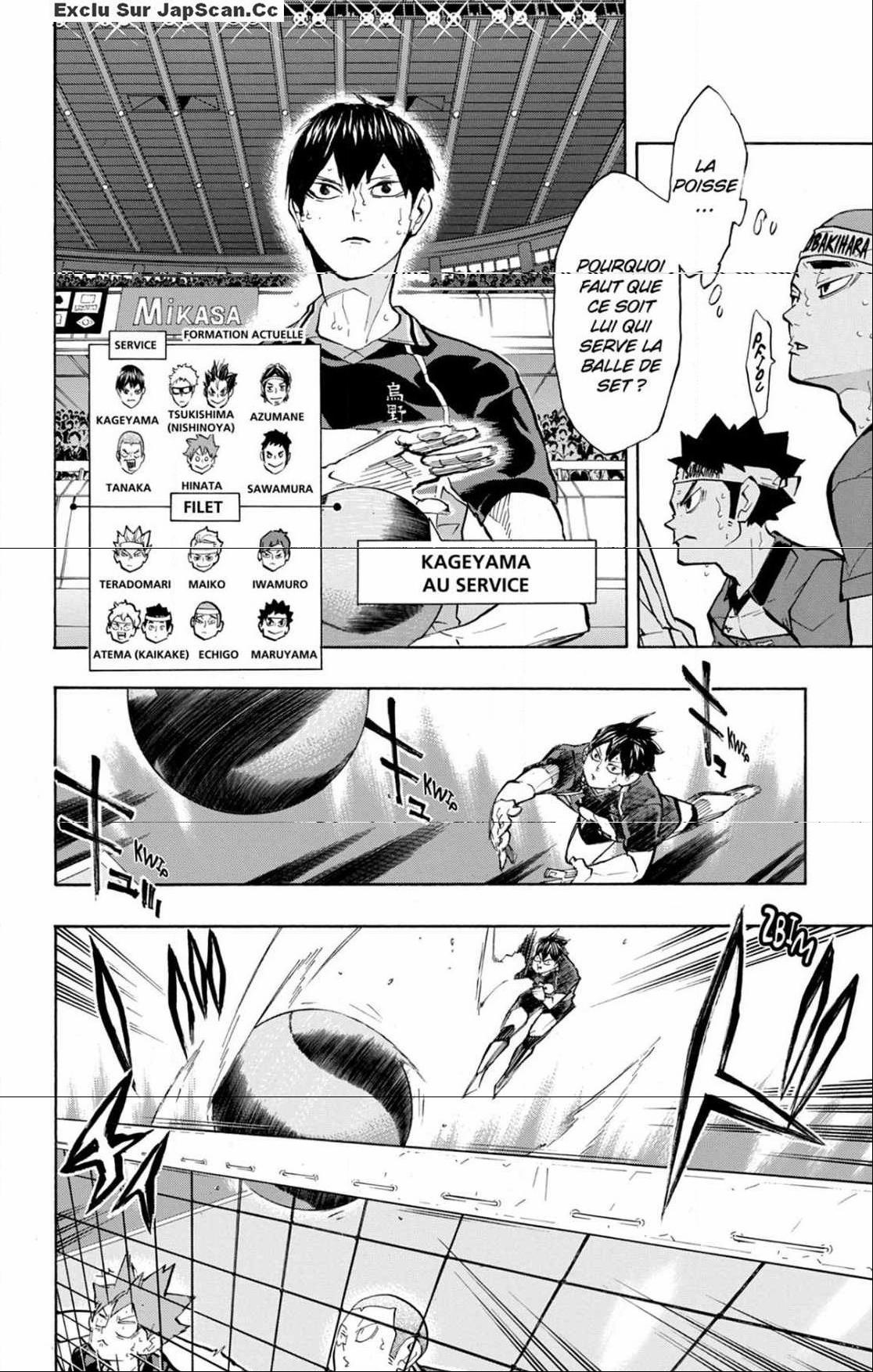 Read Haikyuu FRANCAIS Manga Online