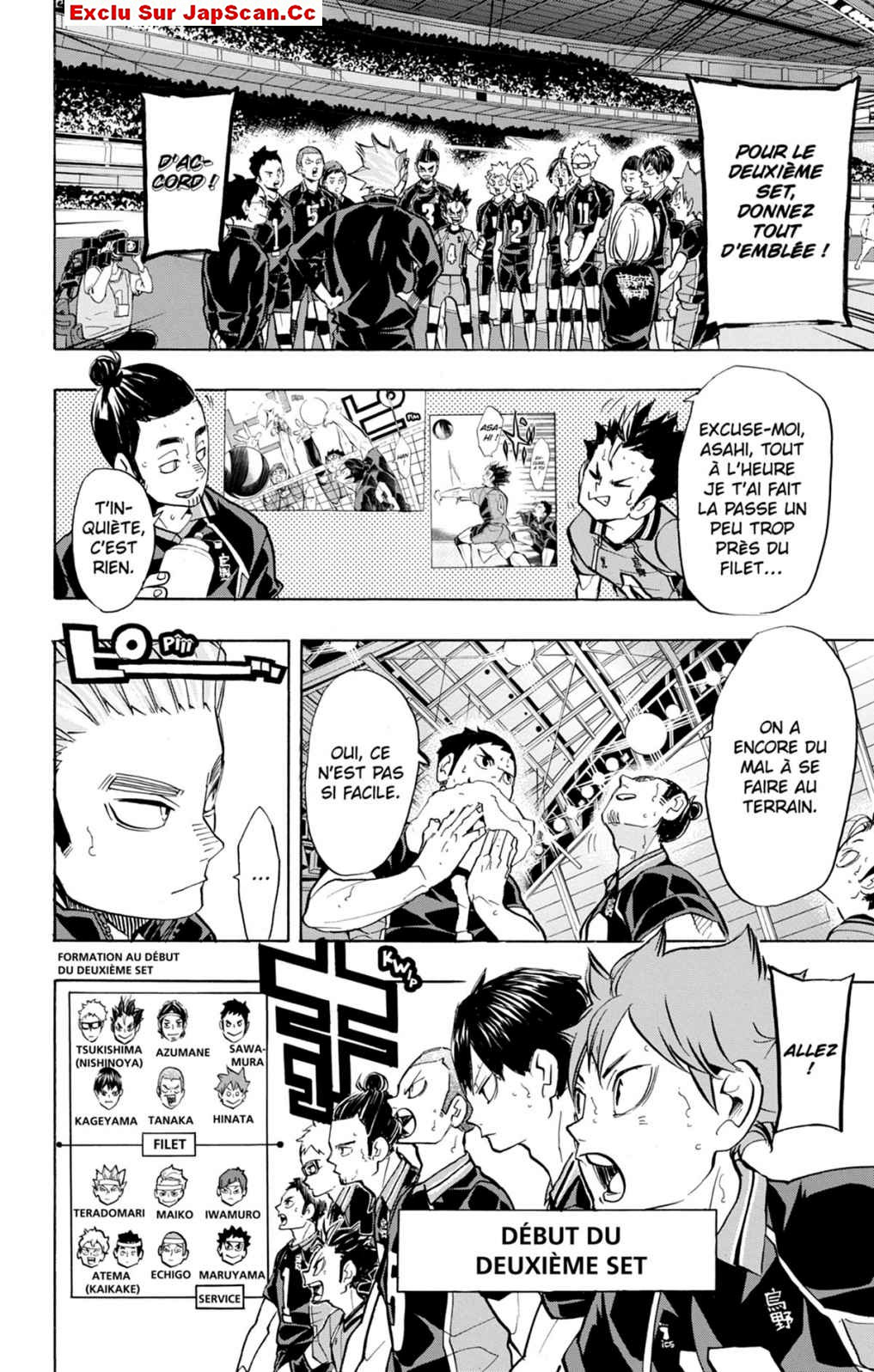 Read Haikyuu FRANCAIS Manga Online