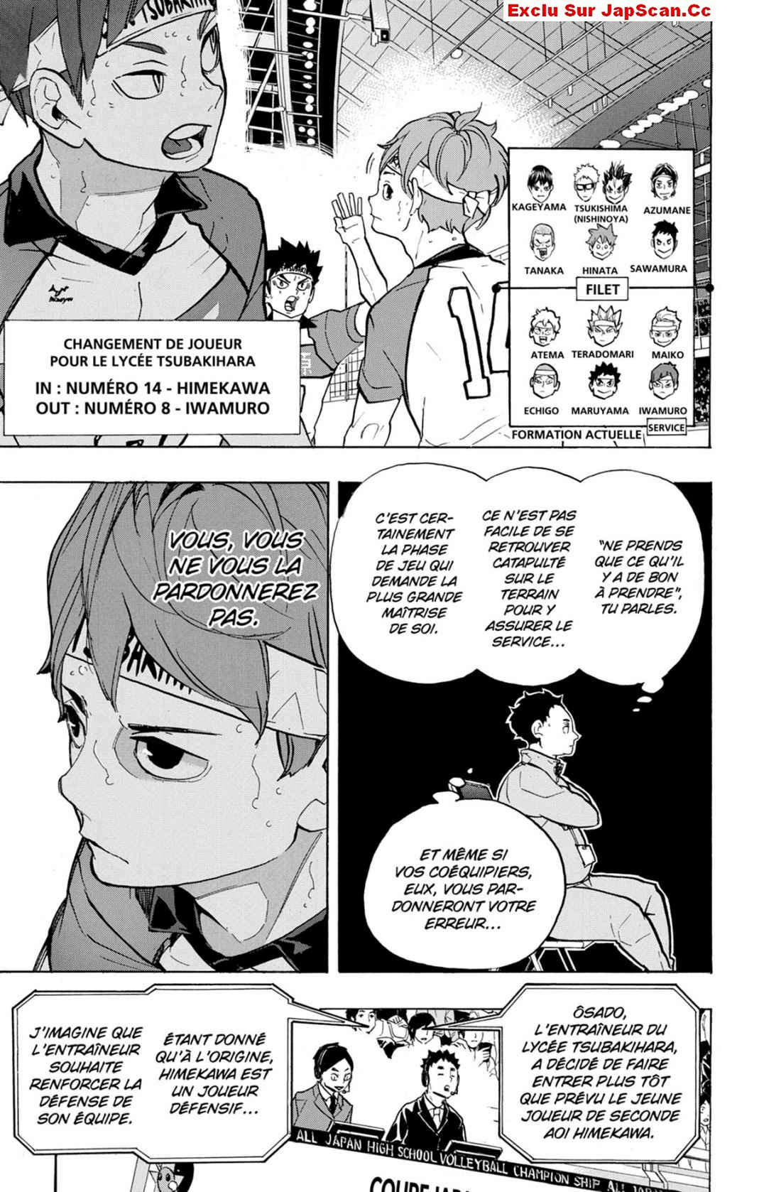 Read Haikyuu FRANCAIS Manga Online